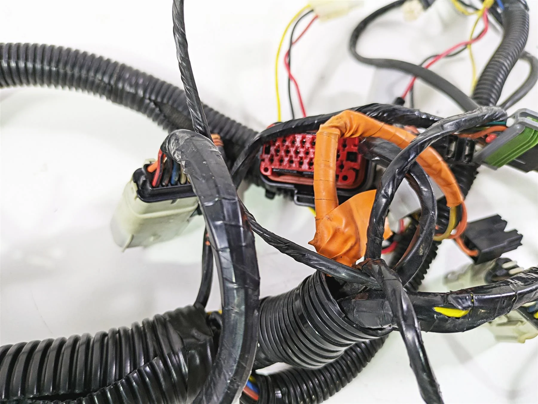 2010 Harley Touring FLHX Street Glide Front Fairing Wiring Harness READ 70232-10 - Image 2