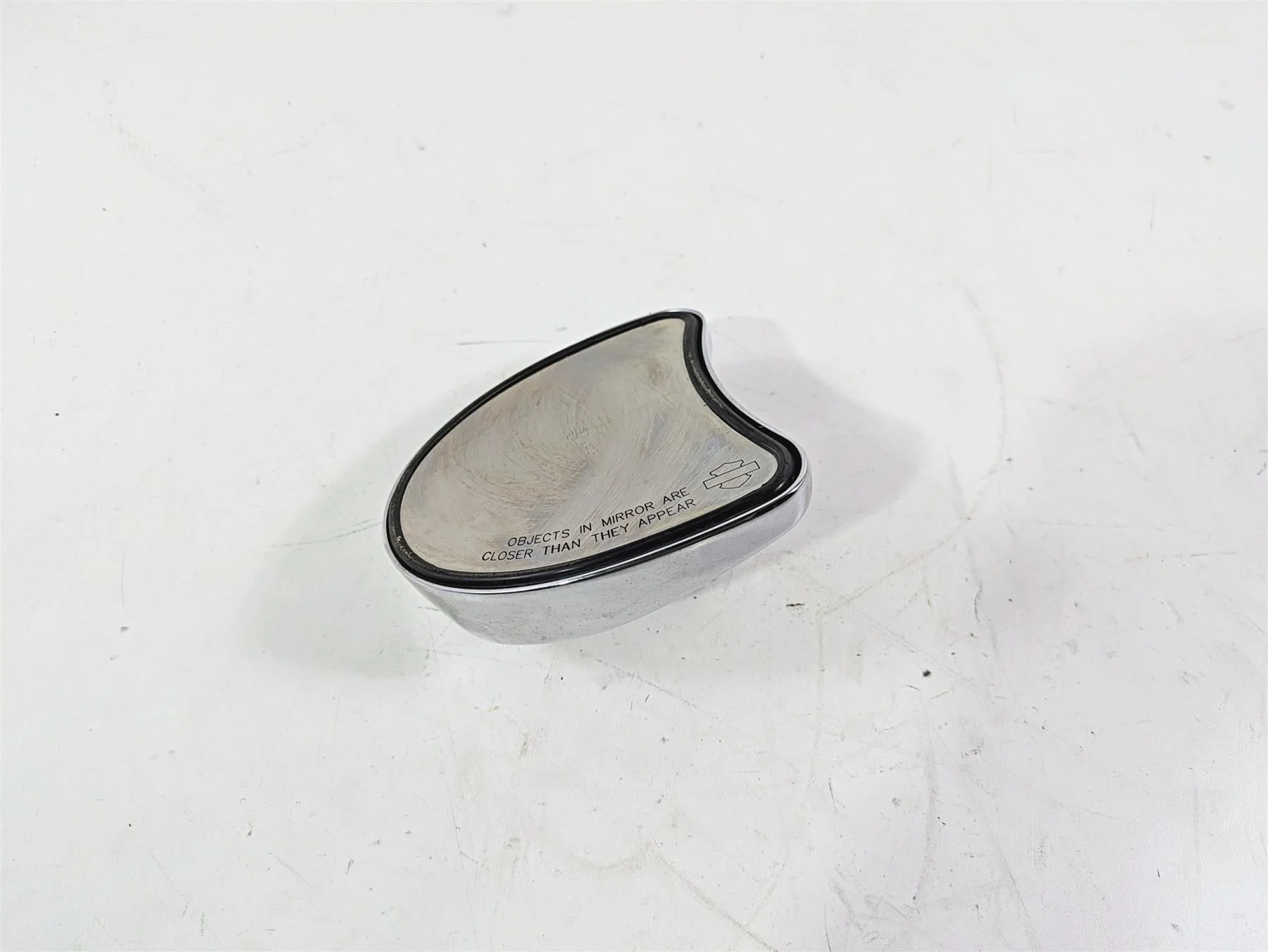 2010 Harley Touring FLHX Street Glide Left Side Chrome Mirror 91955-98B - Image 9