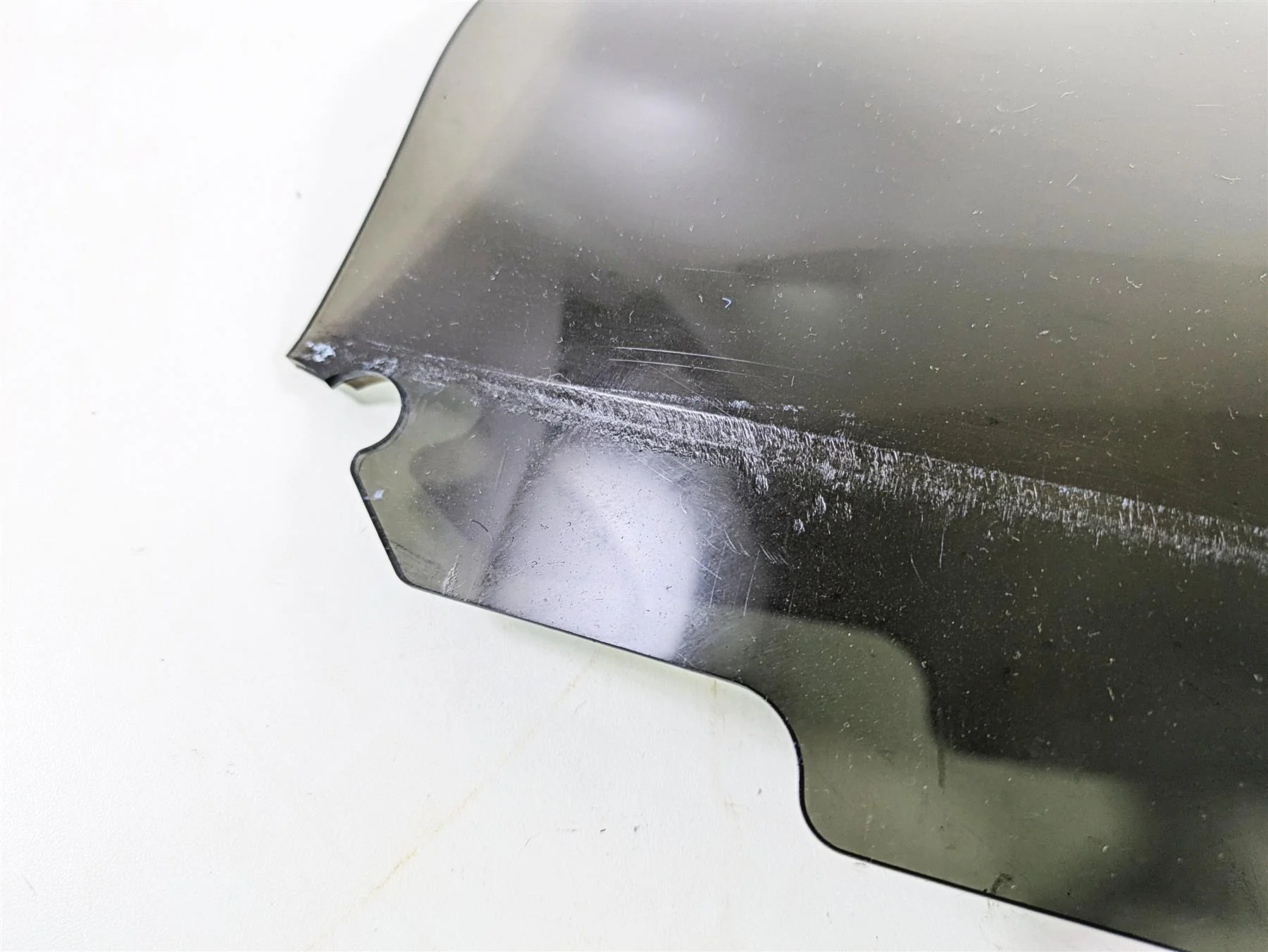 2010 Harley Touring FLHX Street Glide LRS Short Smoked Windshield Wind Shield - Image 10