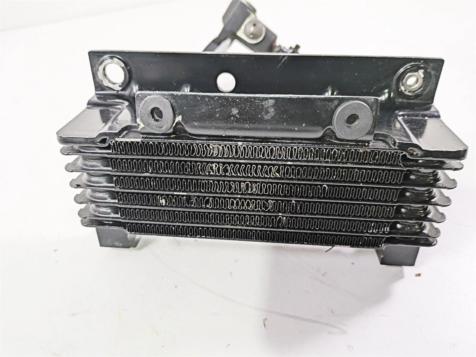 2010 Harley Touring FLHX Street Glide Oil Cooler Lines & Flange Set 63083-11A - Image 12