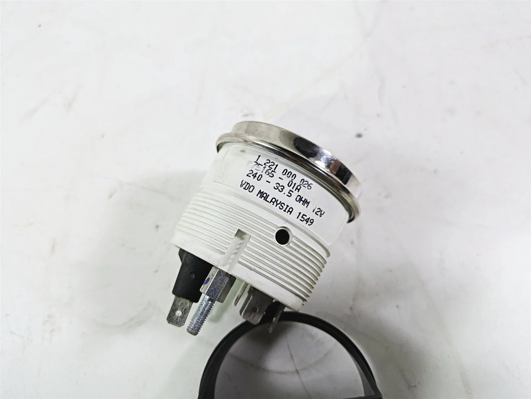 2010 Harley Touring FLHX Street Glide Oil Pressure Gauge 75165-01A - Image 2