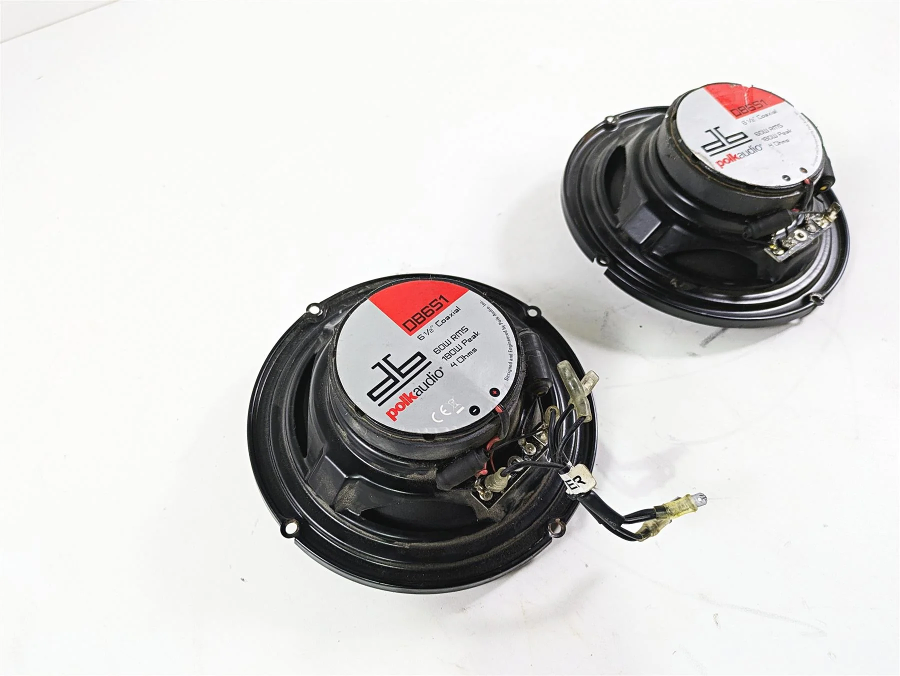 2010 Harley Touring FLHX Street Glide Polkaudio 60w 6.5 db651 Speaker Set - Image 2