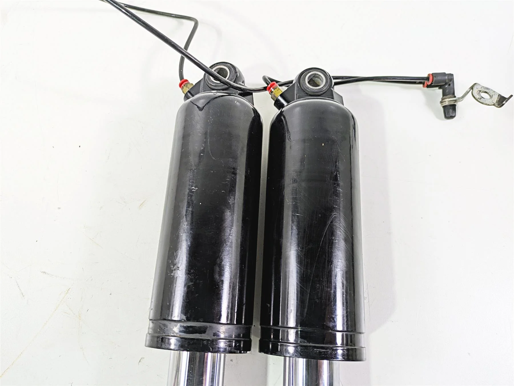 2010 Harley Touring FLHX Street Glide Rear Air Shock Damper Set 13" 54565-09 - Image 6