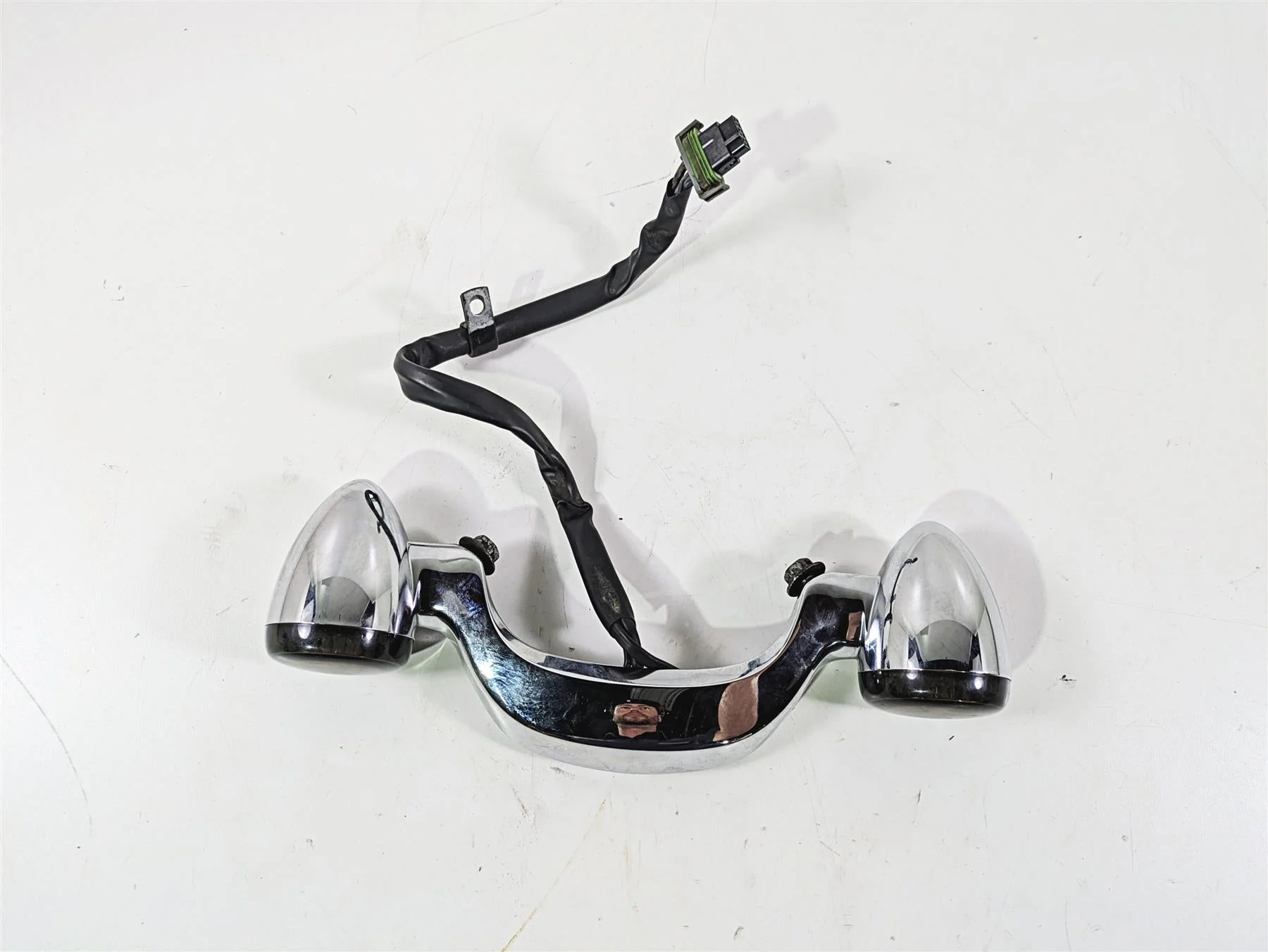 2010 Harley Touring FLHX Street Glide Rear Blinker Turn Signal Set 73314-10 - Image 2