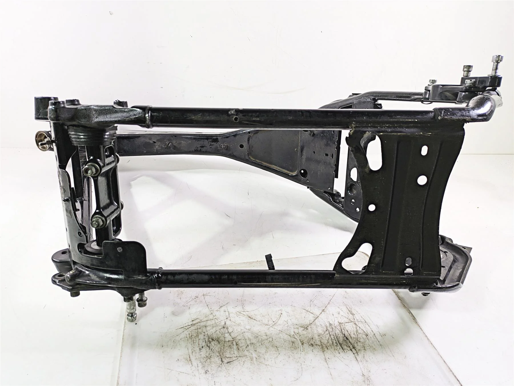 2010 Harley Touring FLHX Street Glide Straight Main Frame Chassis With Texas Salvage Title - 47900-11BHP - Image 7