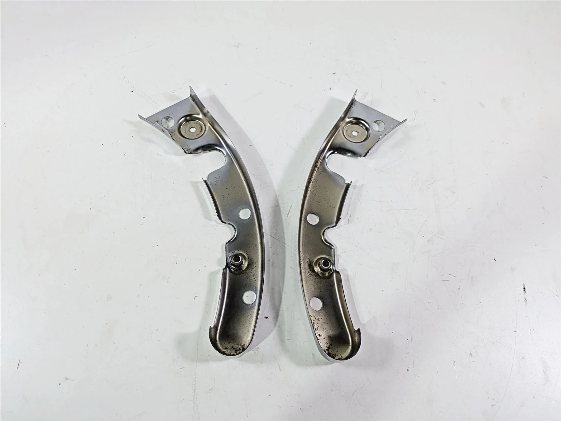 2010 Harley Touring FLHX Street Glide Subframe Strut Covers 47502-09A 47504-09A - Image 6