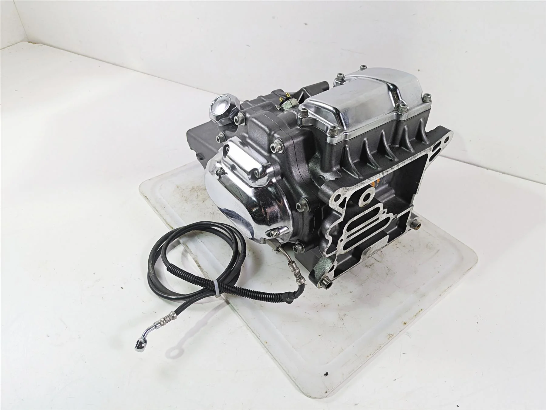 2010 Harley Touring FLHXSE CVO Street Glide 6-Sp Transmission Gear Box 33203-10A - Image 11