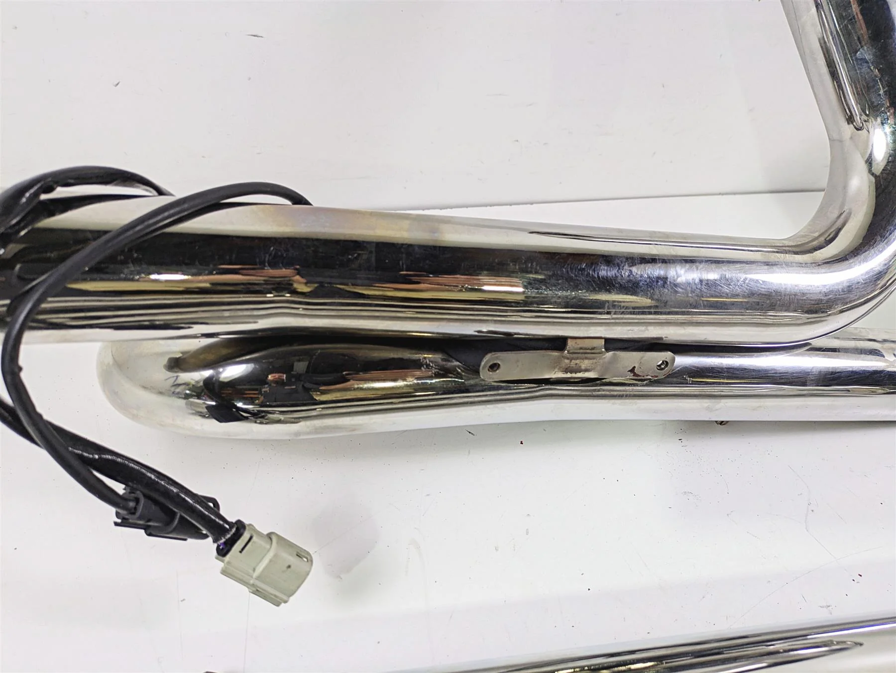 2010 Harley Touring FLHXSE CVO Street Glide Bub 7 True Dual Exhaust Set - Image 5