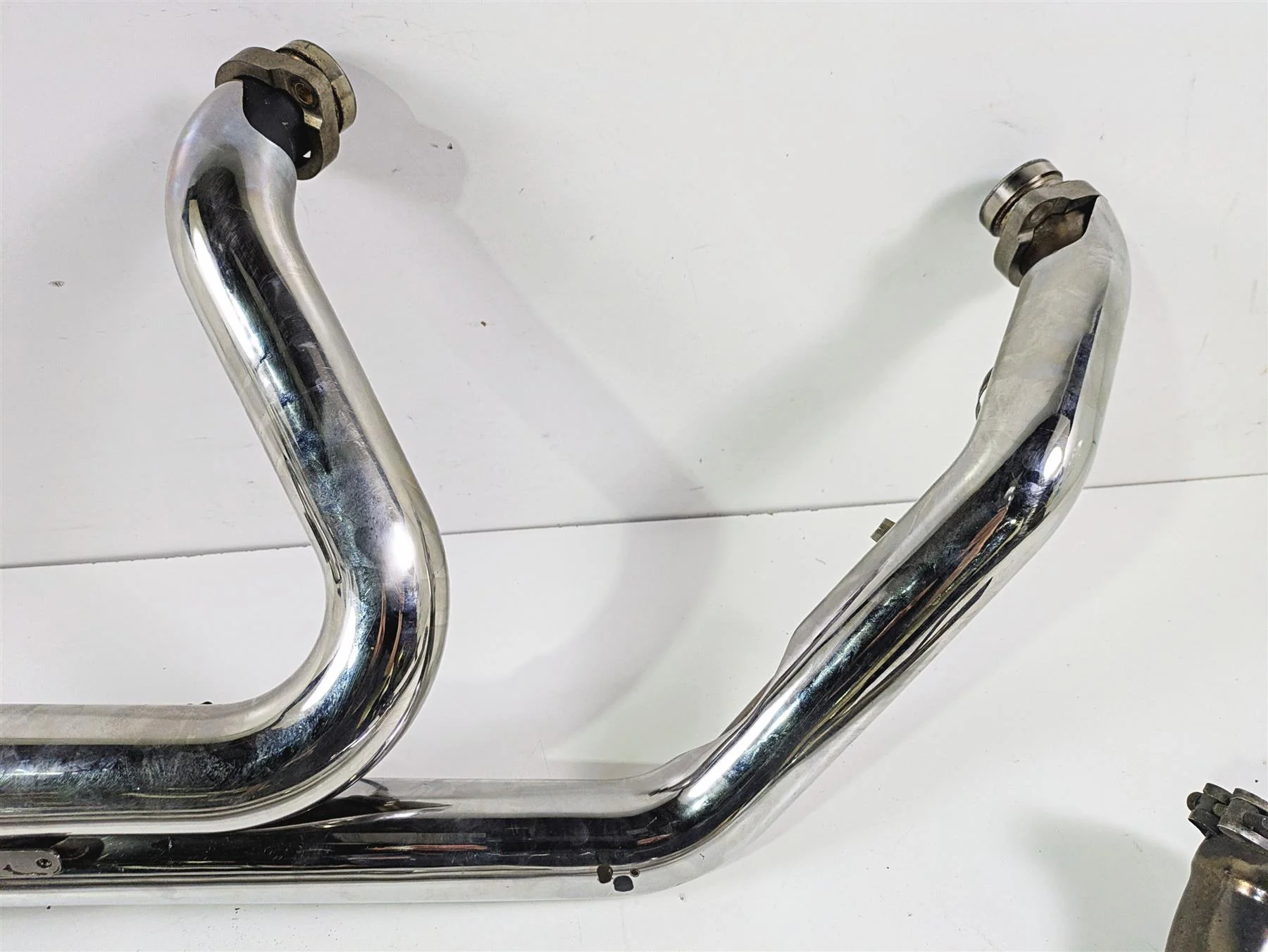 2010 Harley Touring FLHXSE CVO Street Glide Bub 7 True Dual Exhaust Set - Image 6