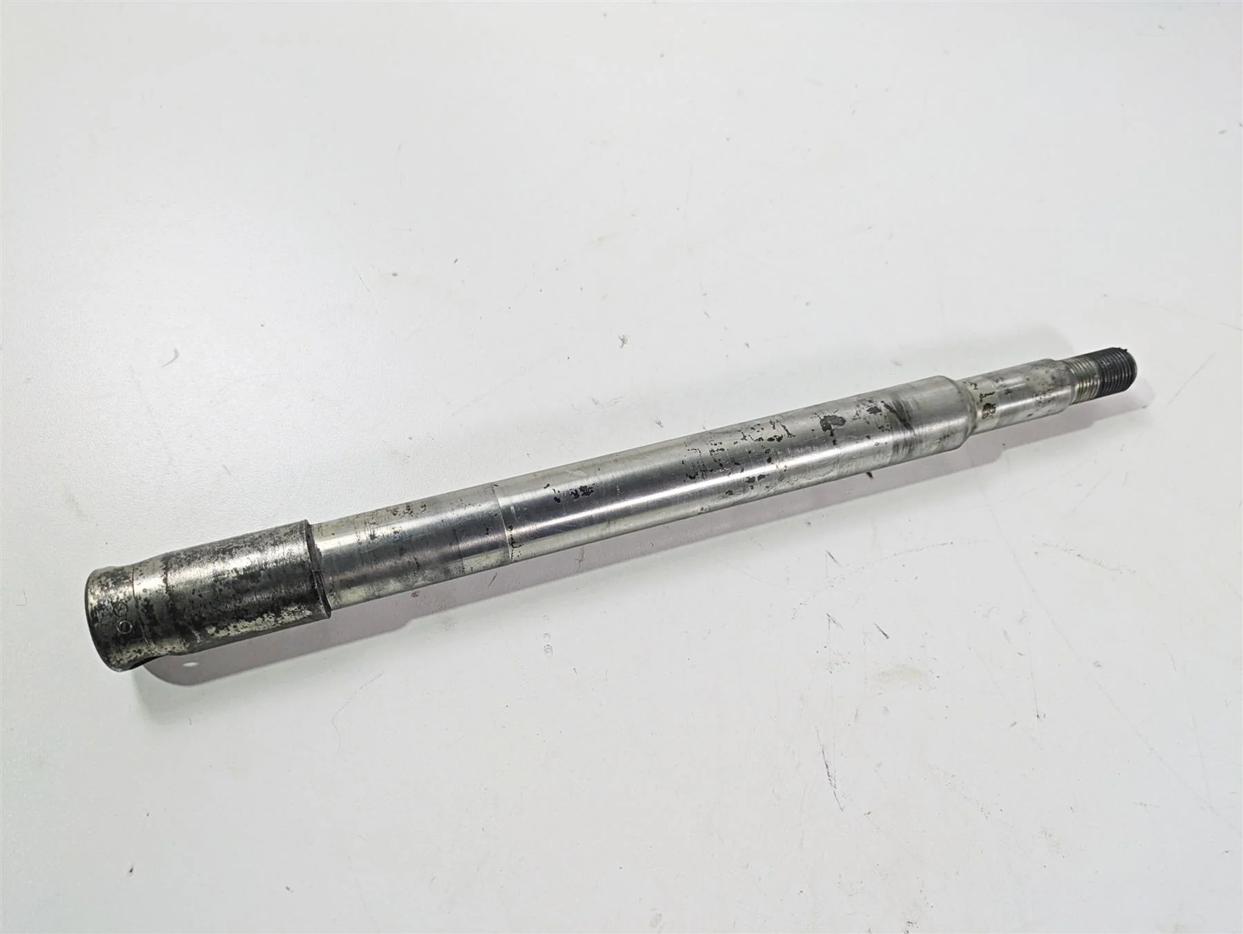 2010 Harley Touring FLHXSE CVO Street Glide Front Axle Wheel Spindle 41547-07A - Image 8