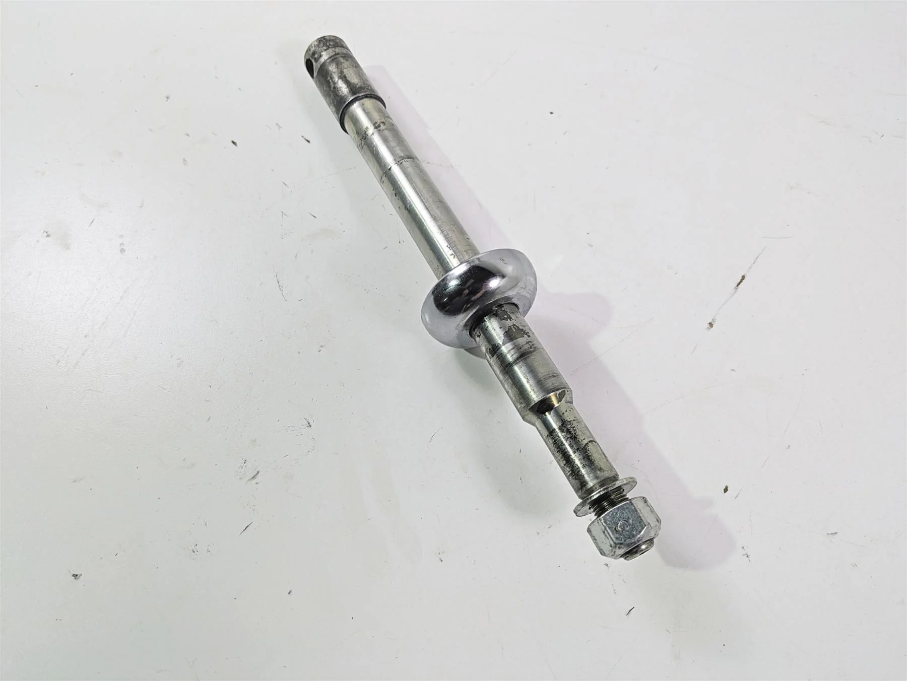 2010 Harley Touring FLHXSE CVO Street Glide Front Axle Wheel Spindle 41547-07A - Image 9