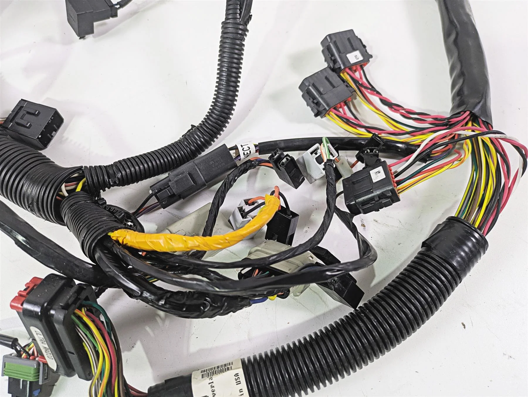 2010 Harley Touring FLHXSE CVO Street Glide Front Fairing Wiring 70232-10 - Image 10