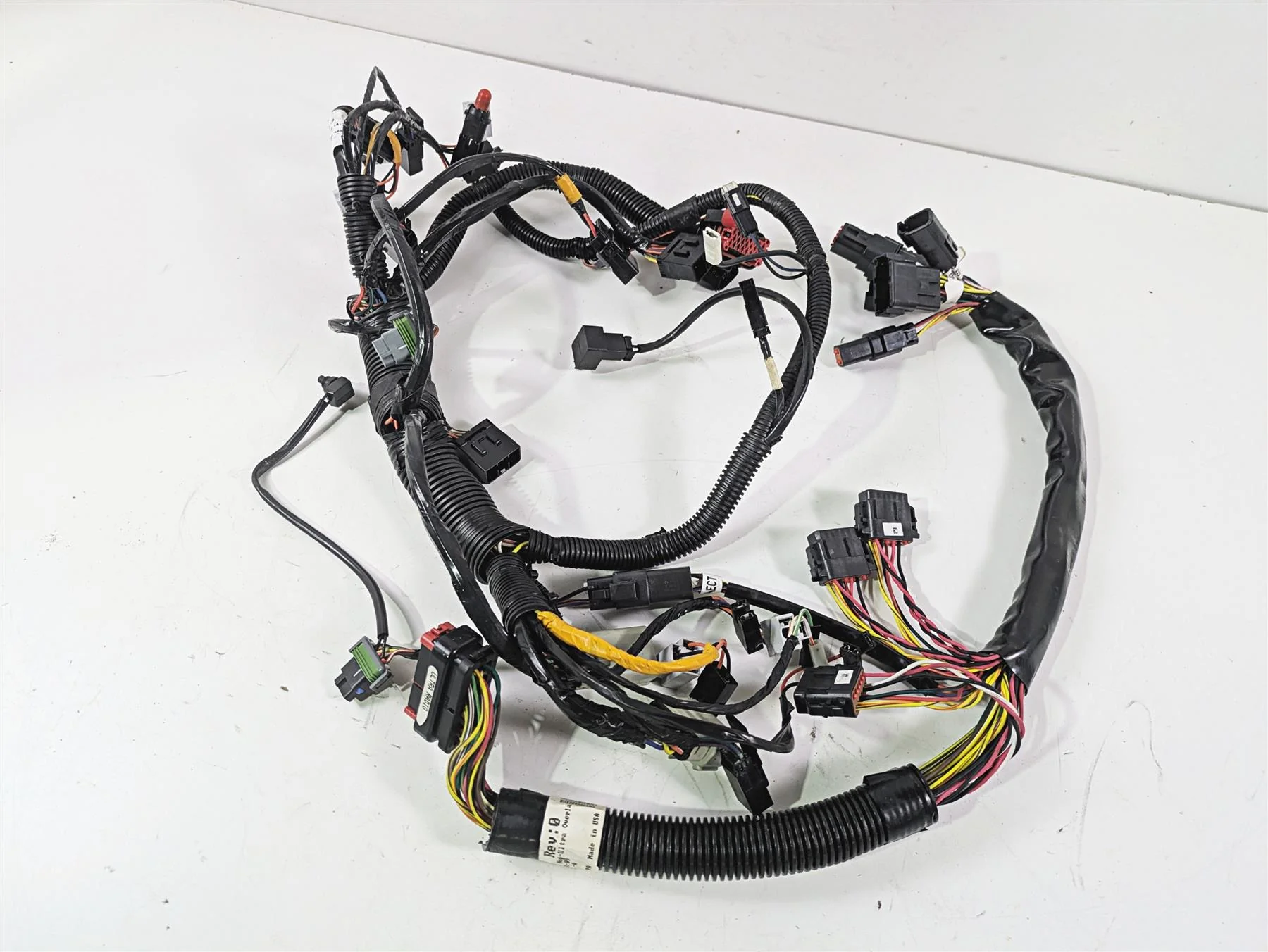 2010 Harley Touring FLHXSE CVO Street Glide Front Fairing Wiring 70232-10 - Image 12