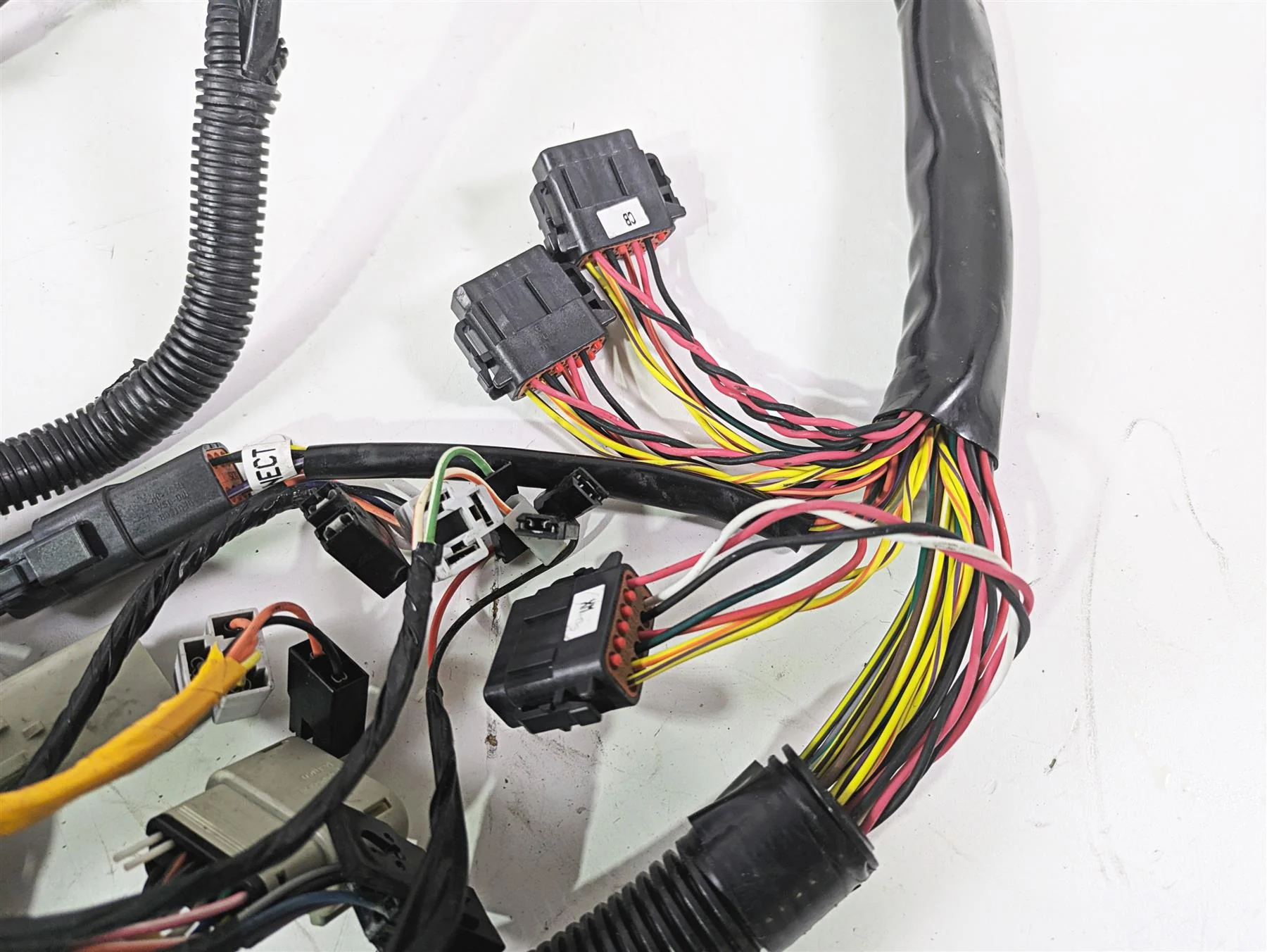 2010 Harley Touring FLHXSE CVO Street Glide Front Fairing Wiring 70232-10 - Image 7