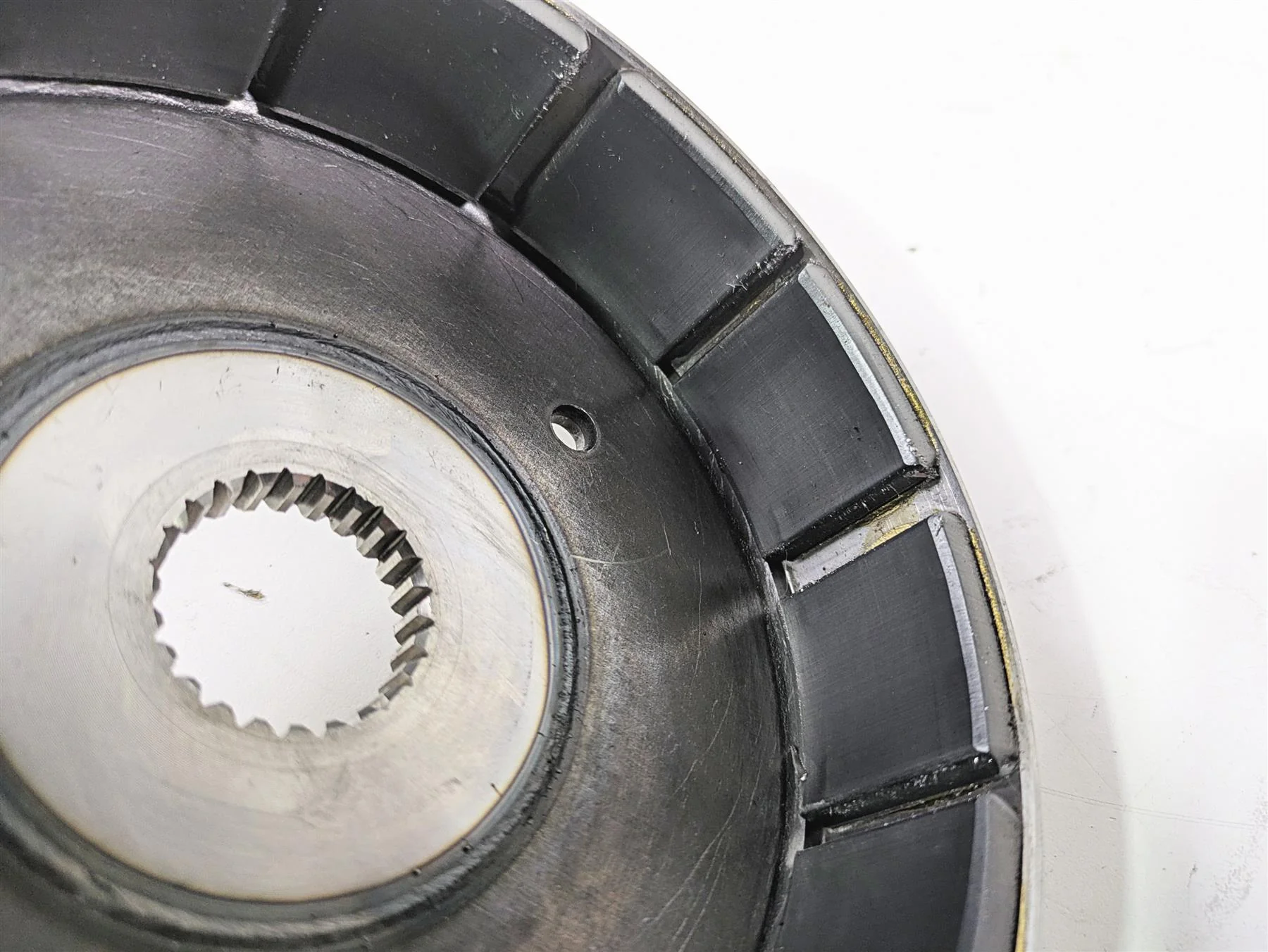 2010 Harley Touring FLHXSE CVO Street Glide Ignition Flywheel Rotor 30041-08A - Image 9