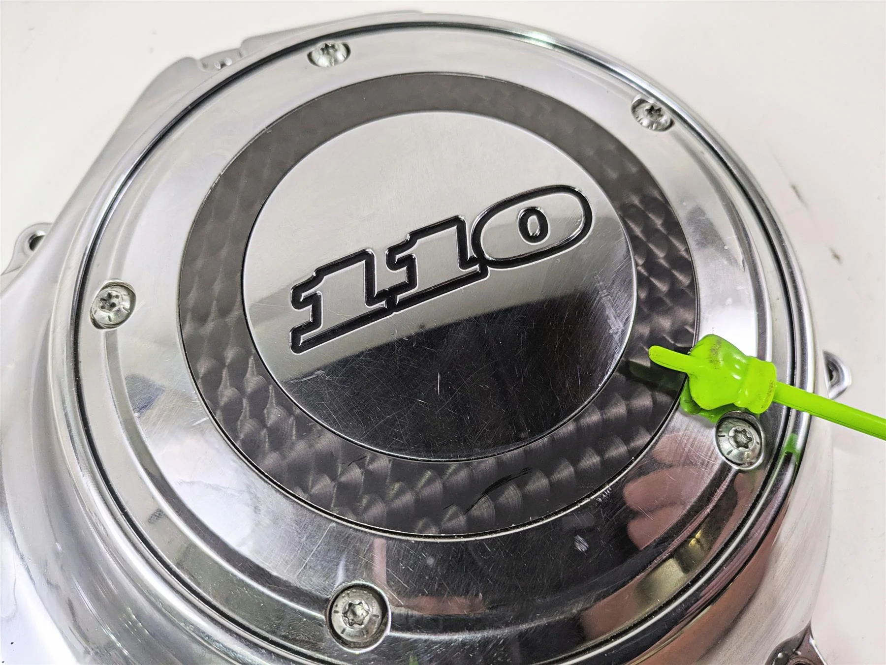 2010 Harley Touring FLHXSE CVO Street Glide Outer Primary Clutch Cover 60553-07A - Image 8