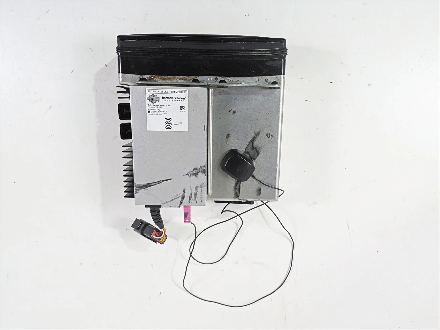2010 Harley Touring FLHXSE CVO Street Glide Radio & Xm Module Set -Read 76160-06 - Image 12