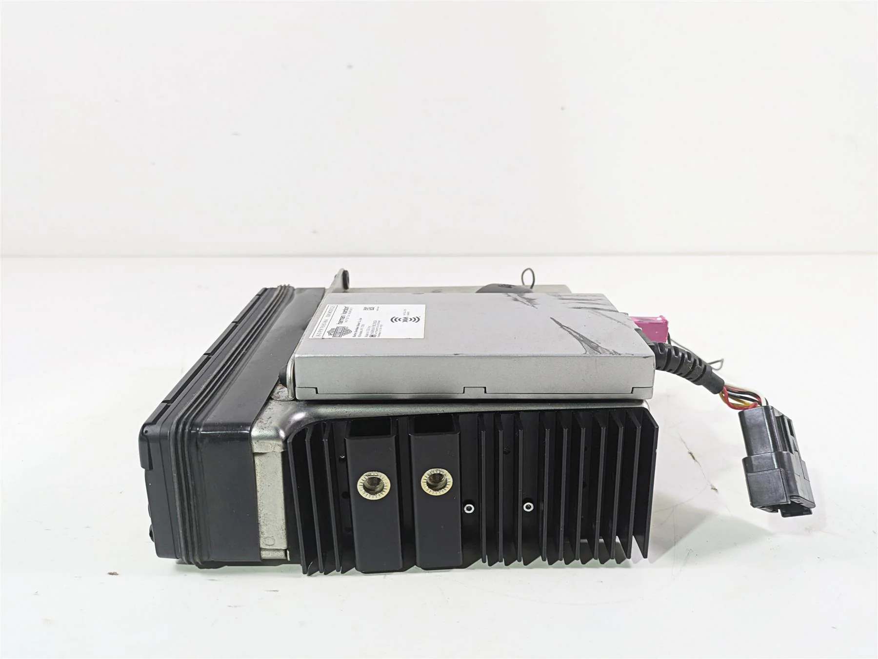 2010 Harley Touring FLHXSE CVO Street Glide Radio & Xm Module Set -Read 76160-06 - Image 2