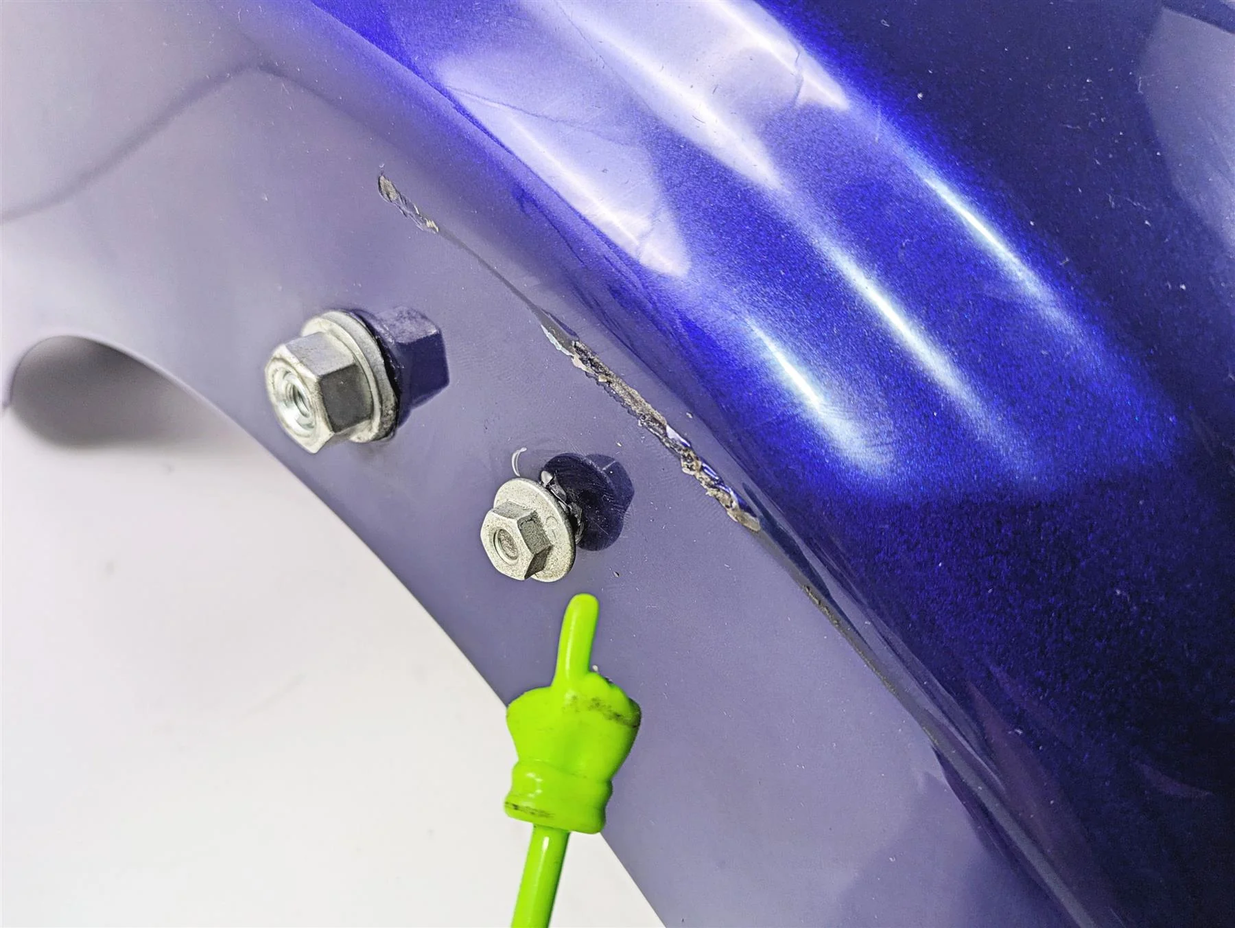 2010 Harley Touring FLHXSE CVO Street Glide Rear Fender Candy Concord 60463-09B - Image 2
