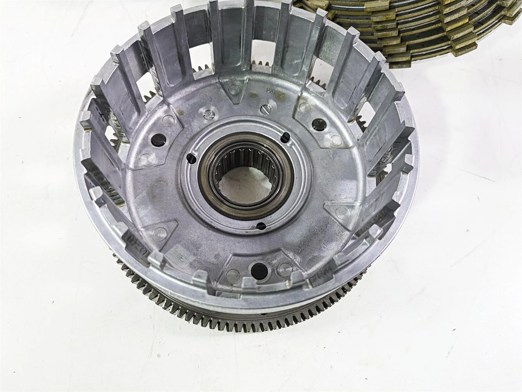 2010 Harley VRSCF Muscle Rod Clutch Basket Friction Disc Set 36699-01KB - Image 4