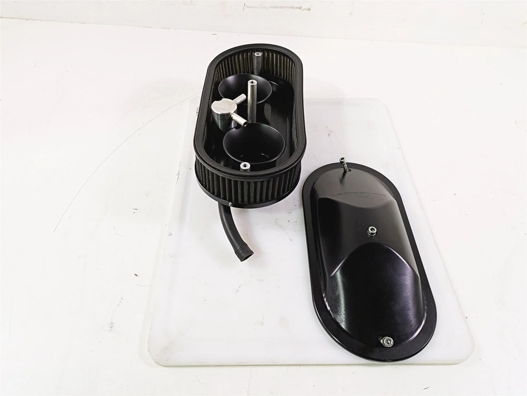 2010 Harley VRSCF Muscle Rod Moto Hooligan Super Intake Air Filter 117-1009-NO - Image 11