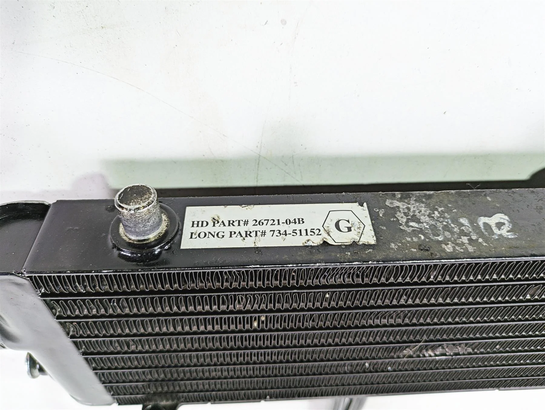2010 Harley VRSCF Muscle Rod Oil Cooler & Line Set 26723-04 - Image 8