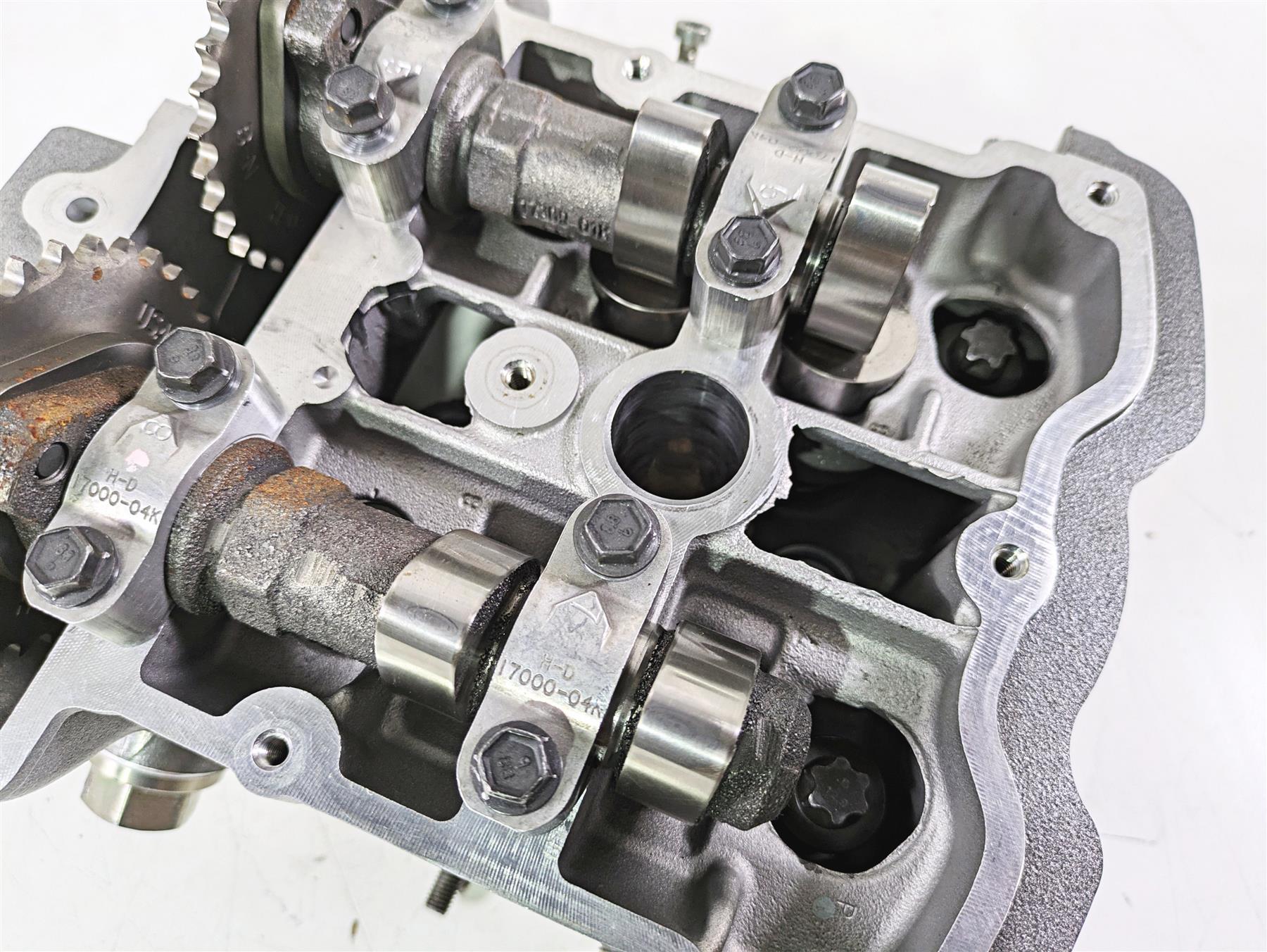 2010 Harley VRSCF Muscle Rod Rear Cylinderhead Cylinder Head Cam Shafts 17246-09 - Image 12
