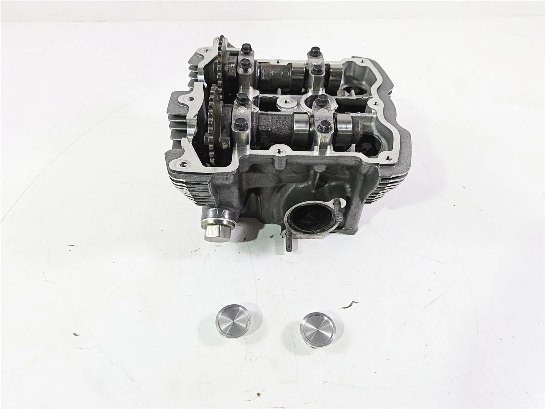 2010 Harley VRSCF Muscle Rod Rear Cylinderhead Cylinder Head Cam Shafts 17246-09 - Image 4
