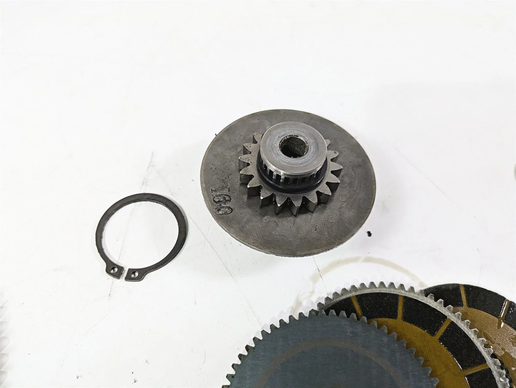 2010 Harley VRSCF Muscle Rod Starter Gears Gear Clutch Set 31303-01K 31301-01K - Image 6