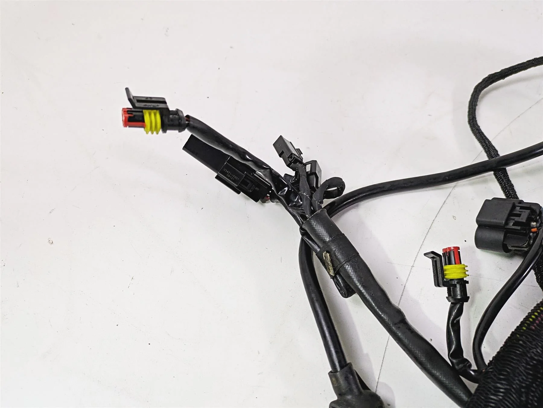 2010 Harley VRSCF Muscle Rod Wiring Harness Loom No Abs -  For Parts 70125-08A - Image 11