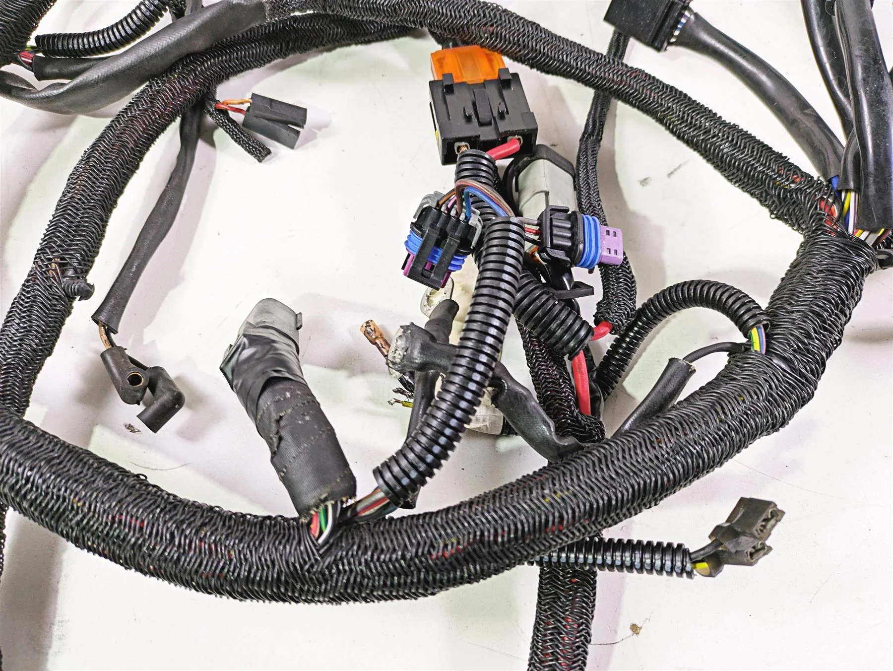 2010 Harley VRSCF Muscle Rod Wiring Harness Loom No Abs -  For Parts 70125-08A - Image 8