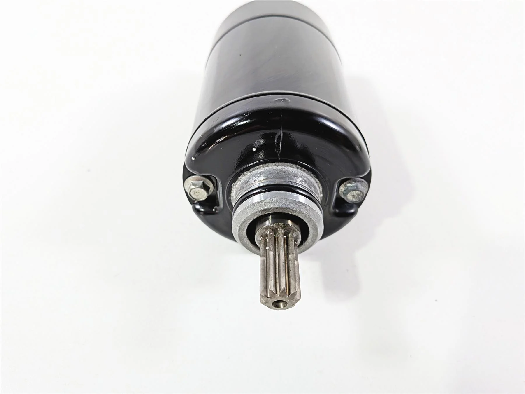 2010 Honda VT1300 CR Stateline Engine Starter Motor Tested Mitsuba 31200-MFY-003 - Image 6