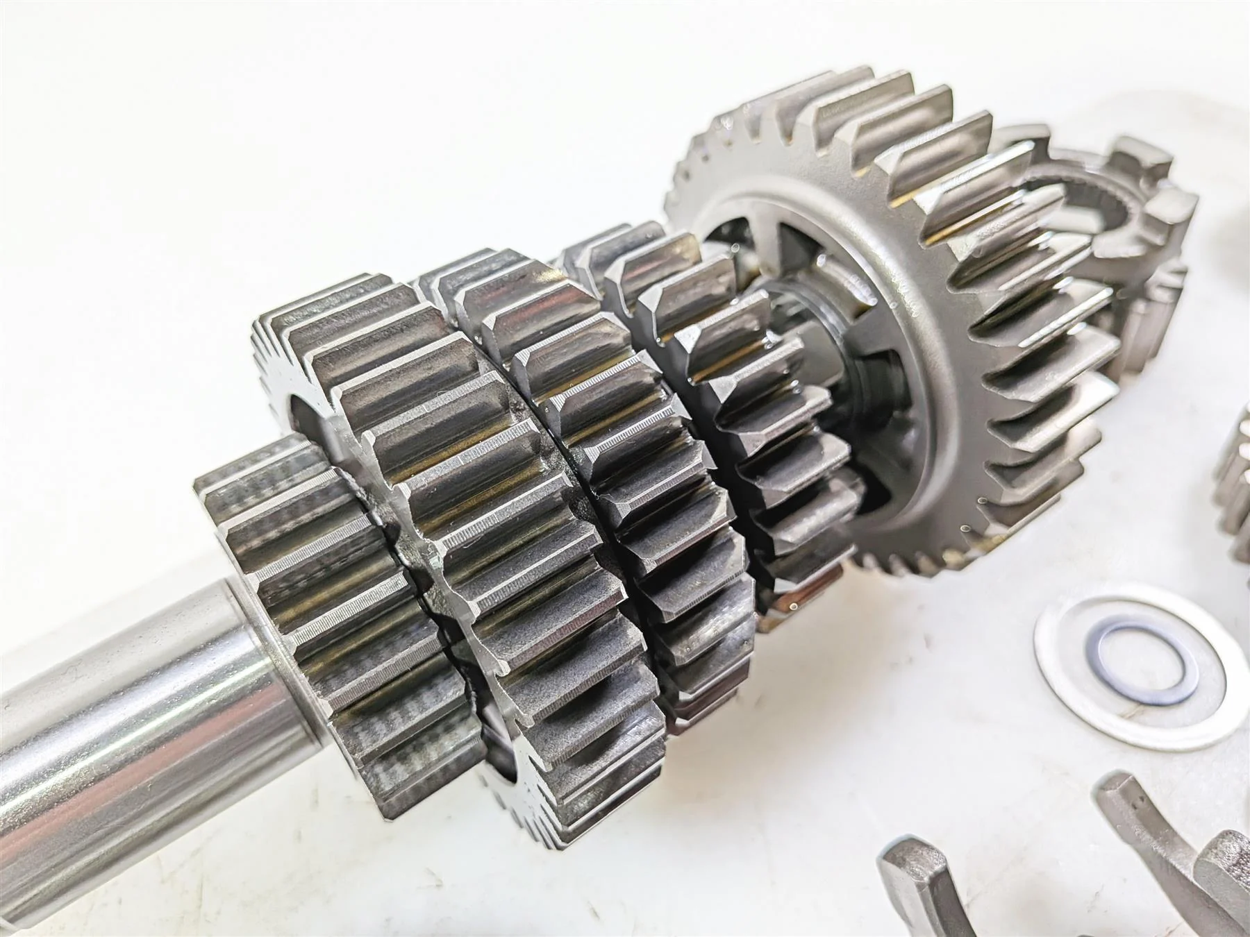 2010 Honda VT1300 CR Stateline Transmission Gear Shift Drum Set 23210-MEA-670 - Image 11