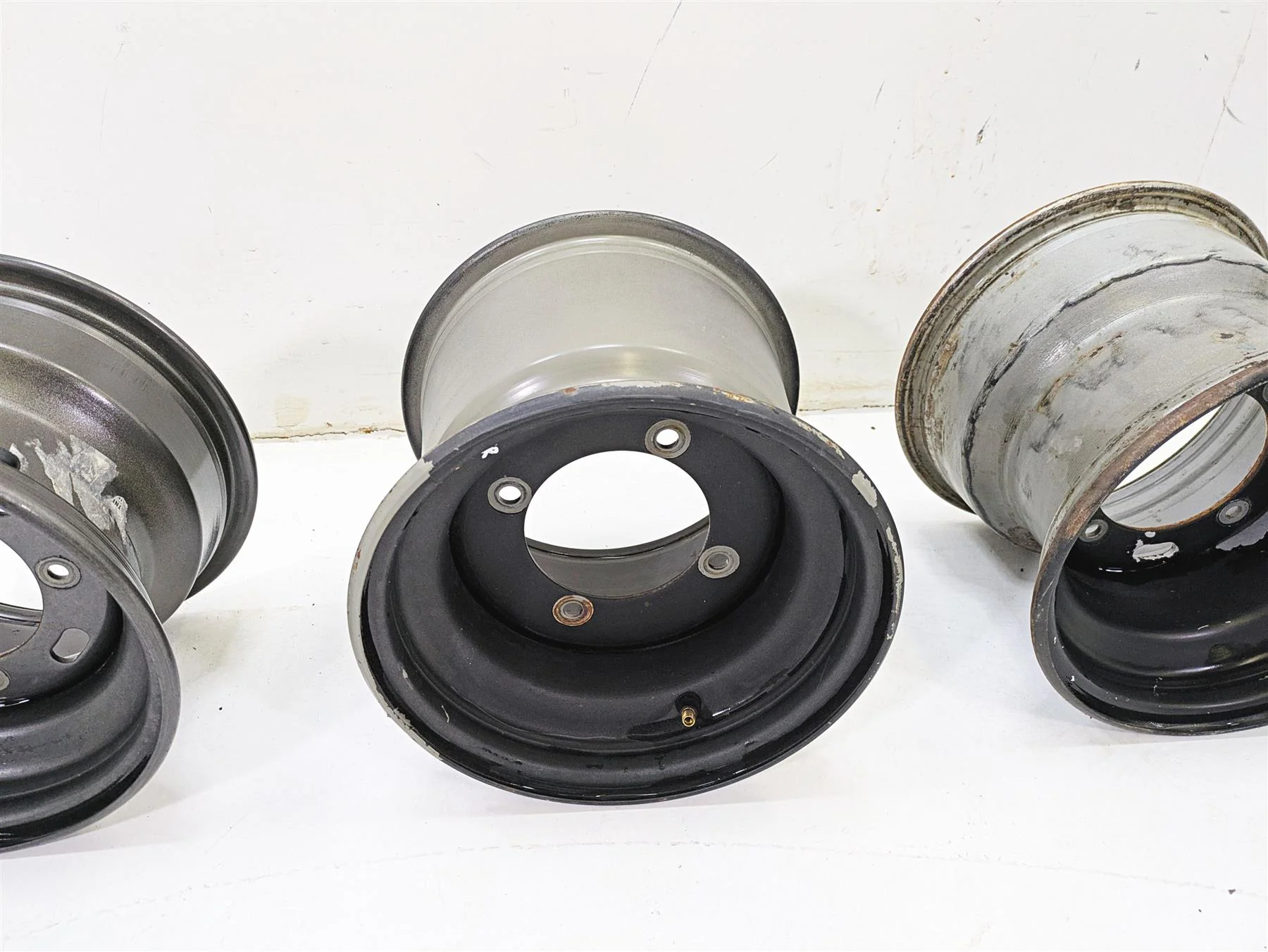 2010 Kawasaki 610 4x4 Mule  10x7 10x8.5 Wheel Rim Set 41025-0039-16H 41025-0040 - Image 4