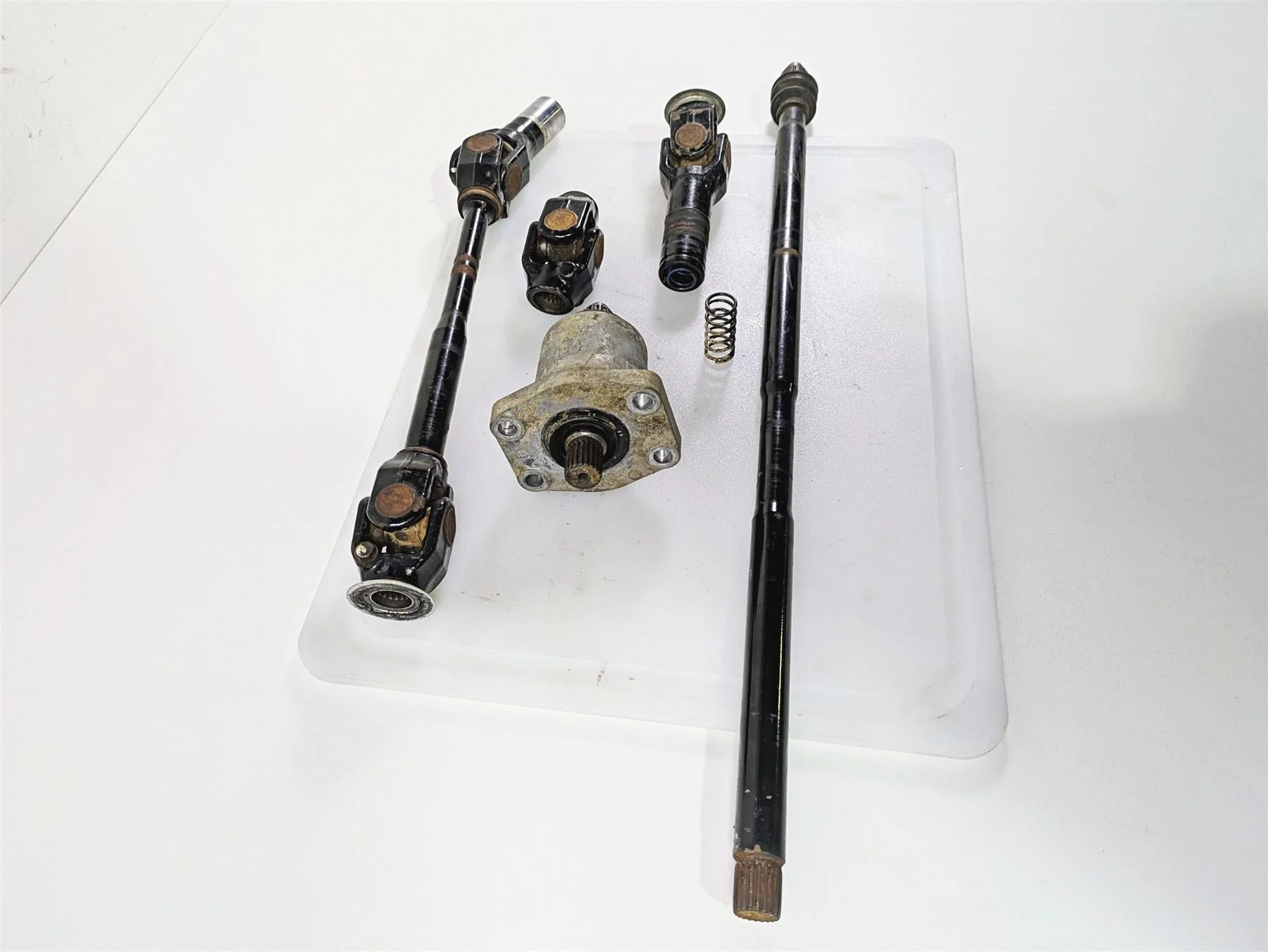 2010 Kawasaki 610 4x4 Mule  Front Rear Prop Drive Shaft Axle Set 13310-0005 - Image 2