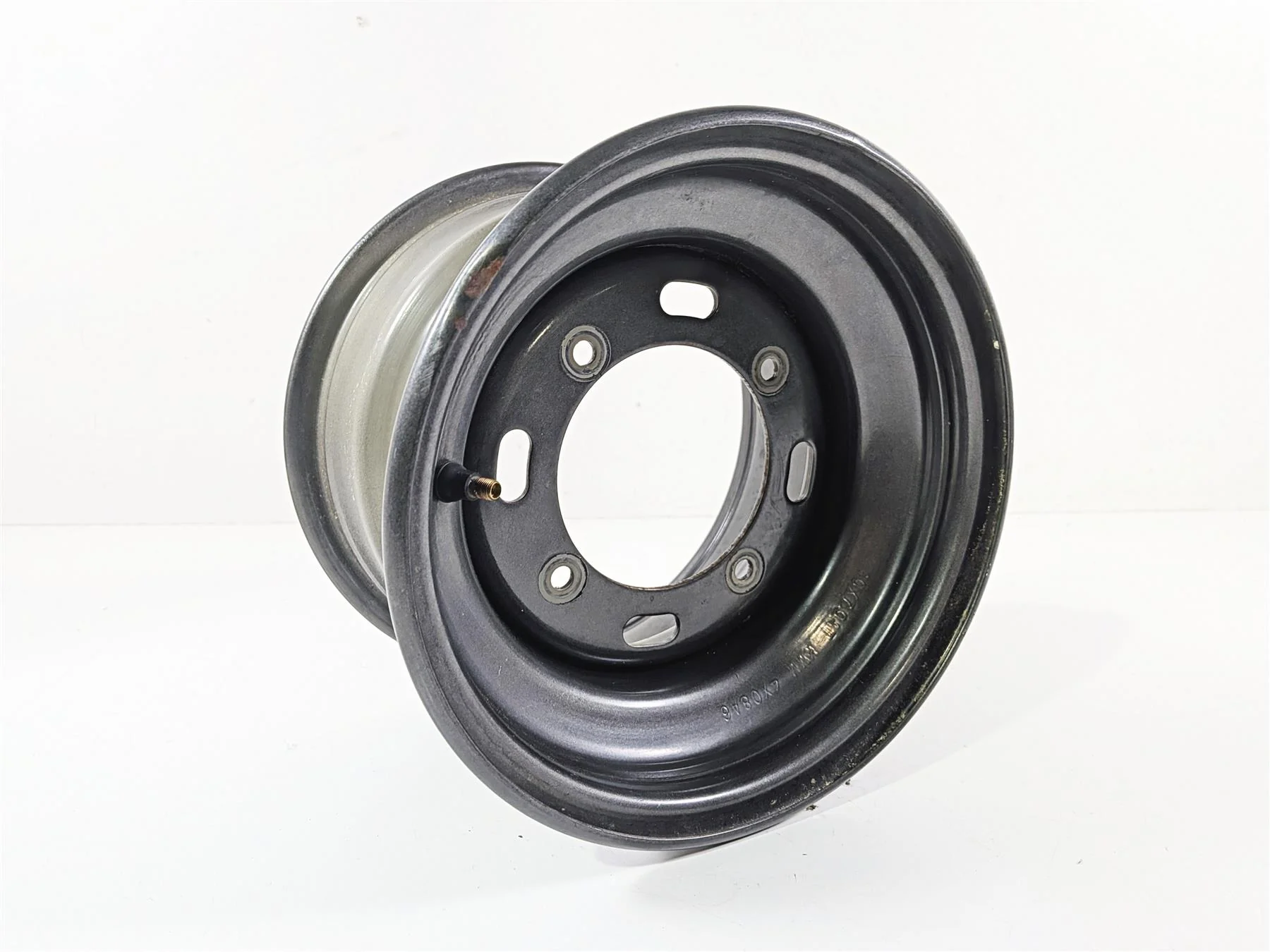 2010 Kawasaki 610 4x4 Mule  Front Wheel Rim 10x7 - Small Dent 41025-0040-16H