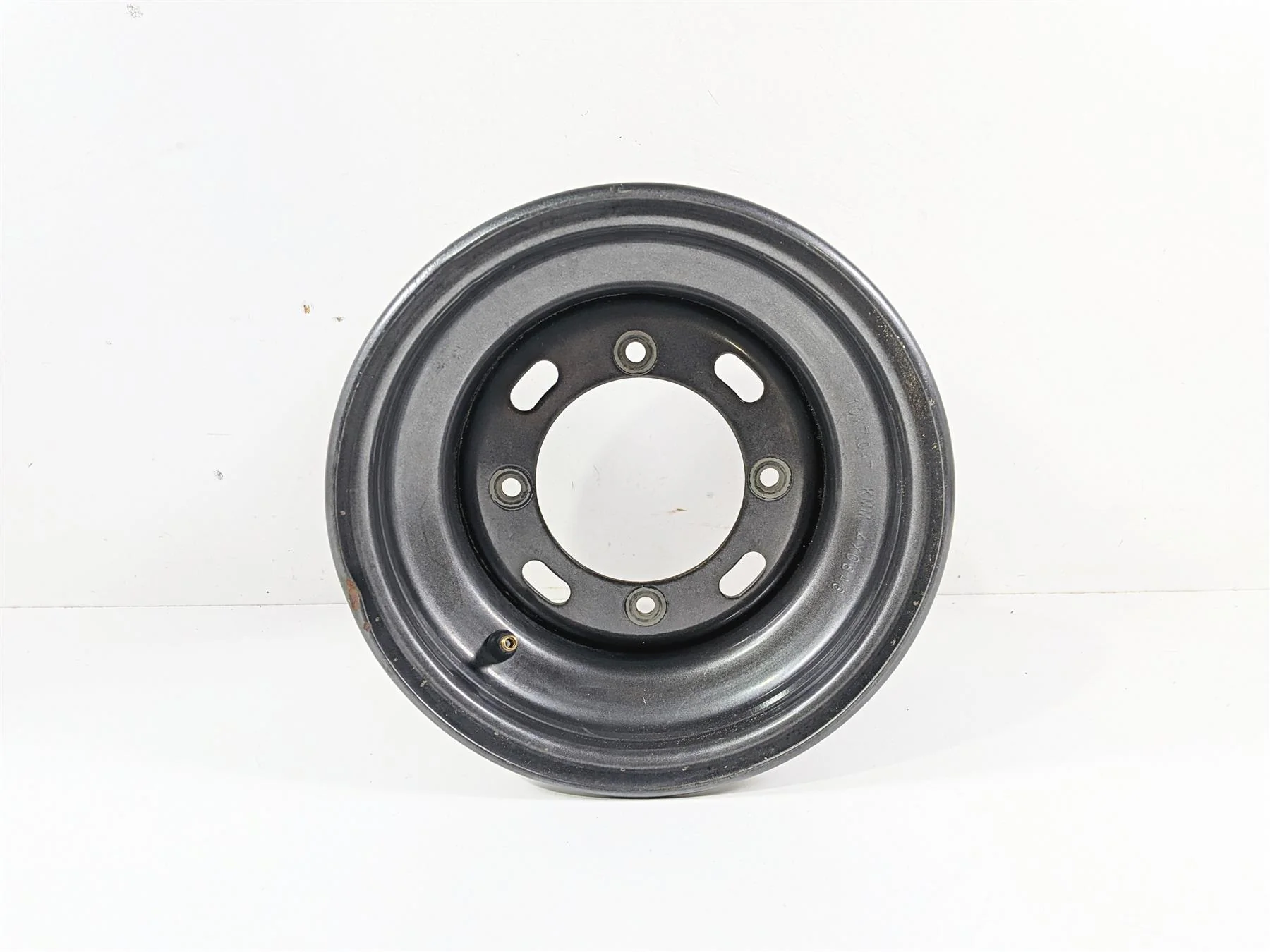 2010 Kawasaki 610 4x4 Mule  Front Wheel Rim 10x7 - Small Dent 41025-0040-16H - Image 2