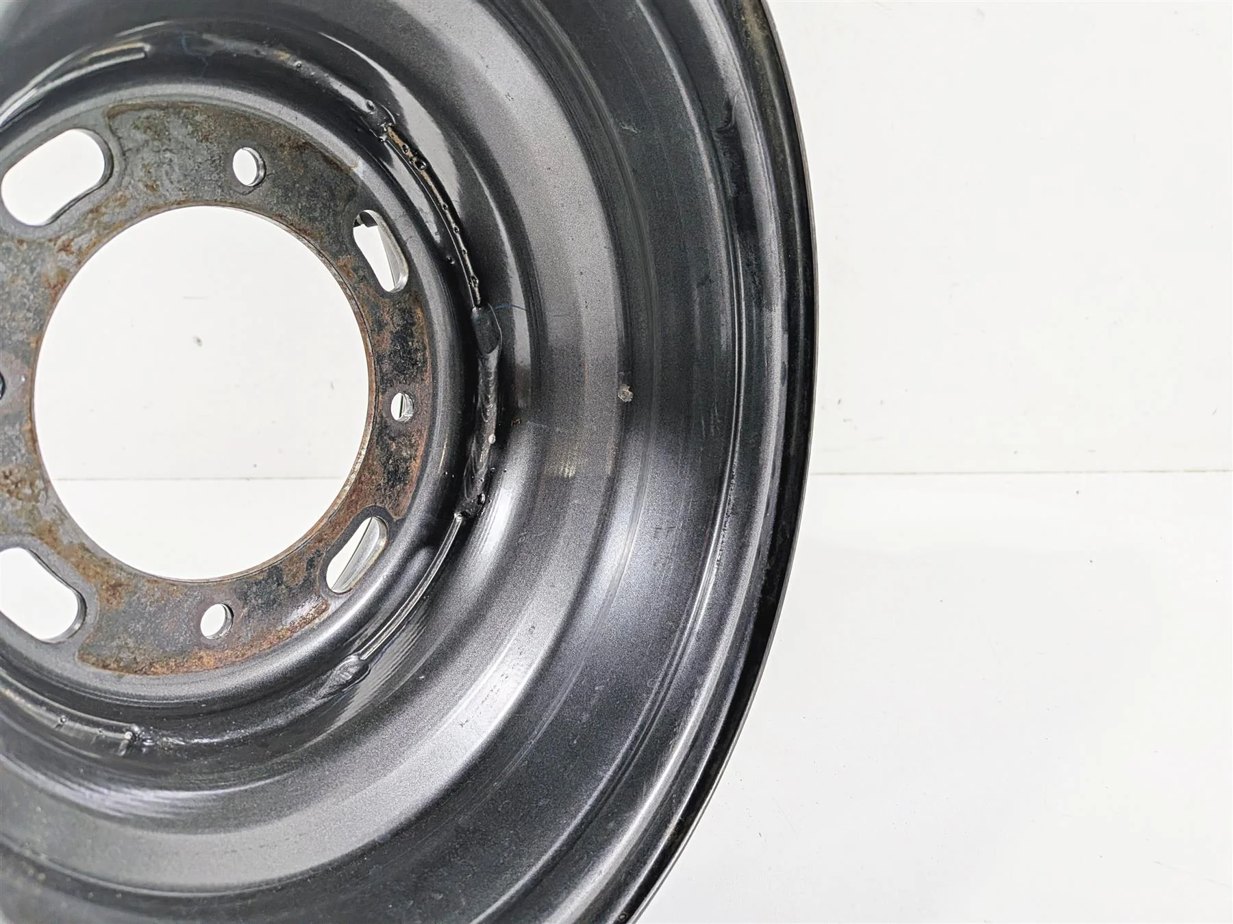 2010 Kawasaki 610 4x4 Mule  Front Wheel Rim 10x7 - Small Dent 41025-0040-16H - Image 5