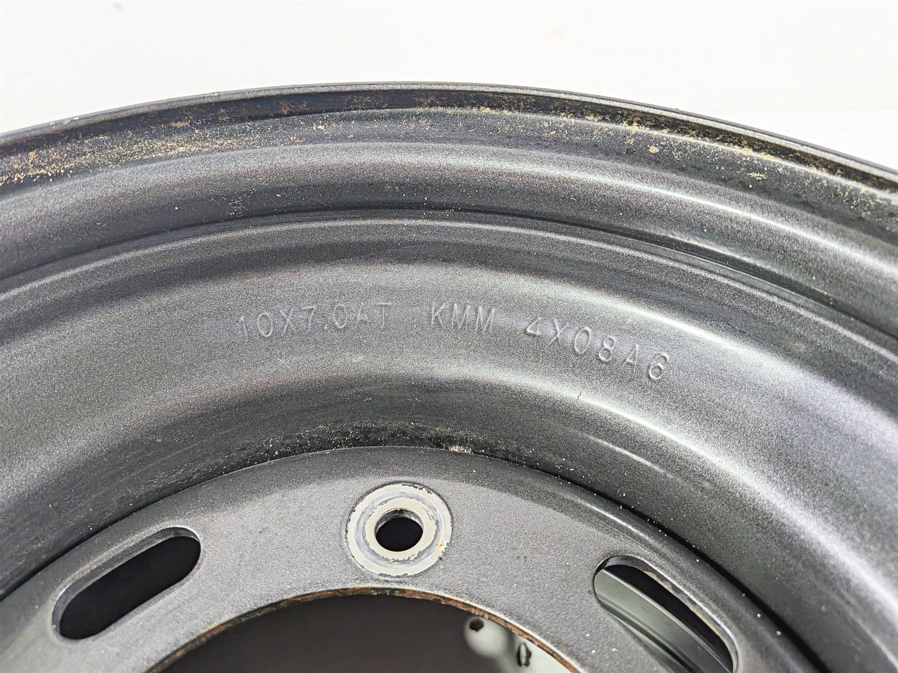 2010 Kawasaki 610 4x4 Mule  Front Wheel Rim 10x7 - Small Dent 41025-0040-16H - Image 6