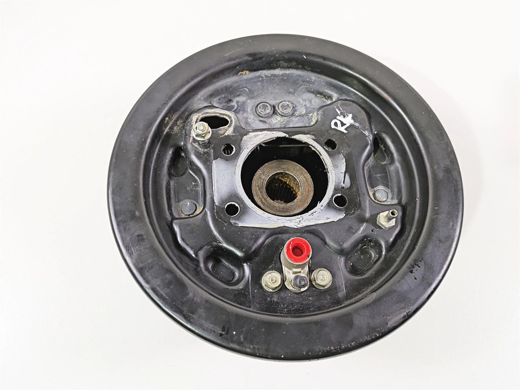 2010 Kawasaki 610 4x4 Mule  Rear Left Full Drum Brake Set 41035-0061 41038-0018 - Image 5