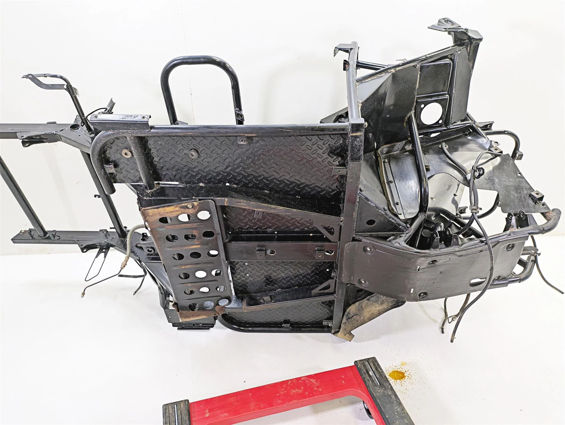 2010 Kawasaki 610 4x4 Mule  Straight Main Frame Chassis & Foot Pedals With Clean Texas Title - Image 12