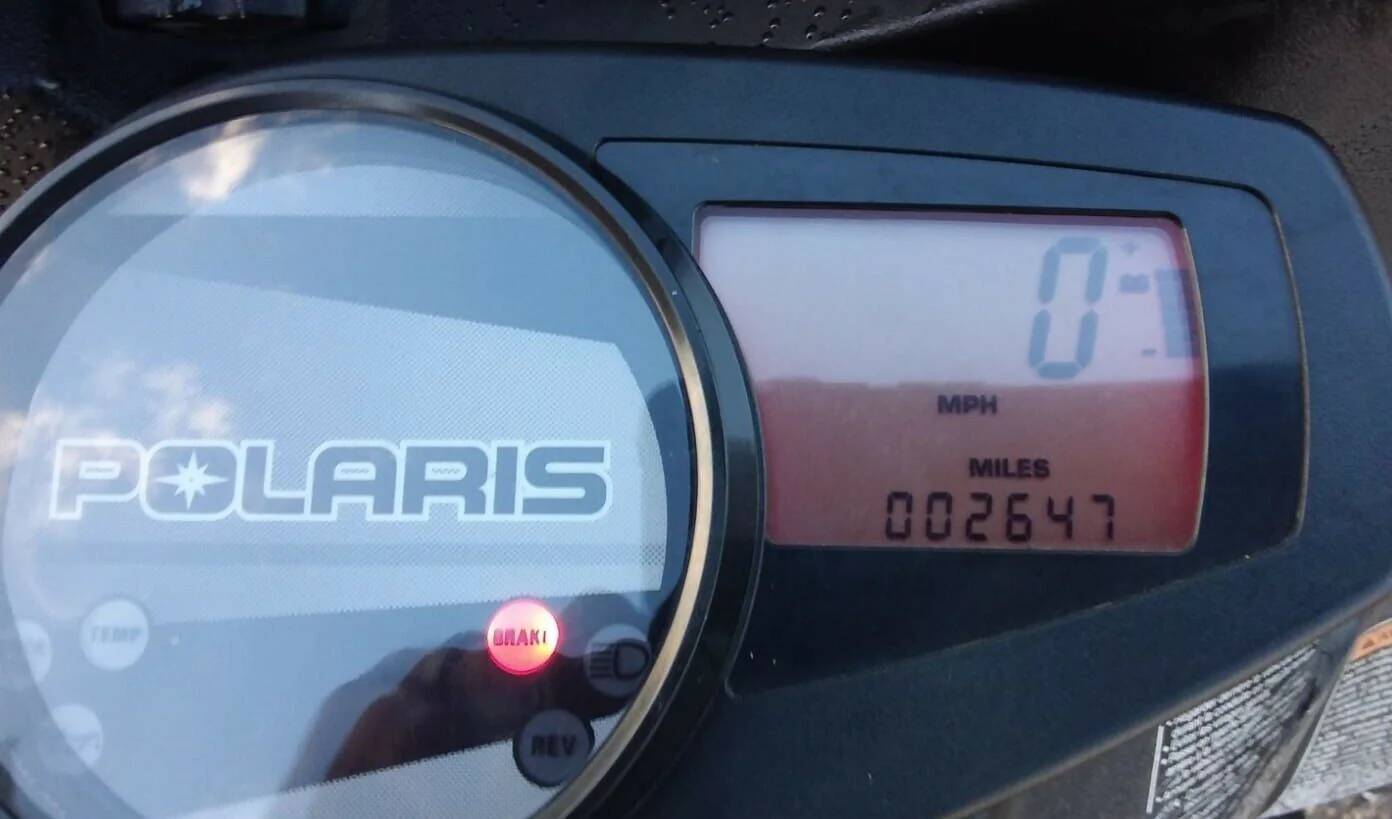 2010 Polaris Assault RMK 800 146"  Gauges 2K Speedometer Cluster 2410804 - Image 2
