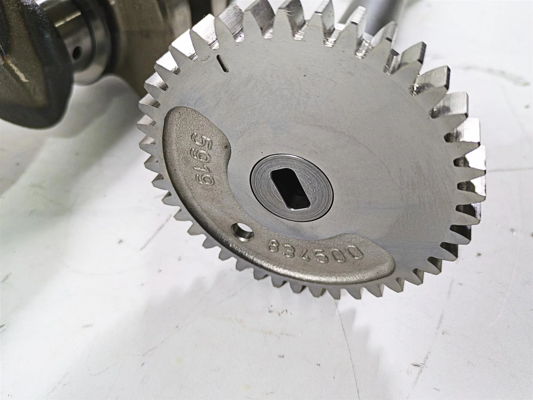 2010 Sea-Doo 4-Tec RXT 215 Crankshaft Crank Balance Shaft Set 420819348 - Image 7