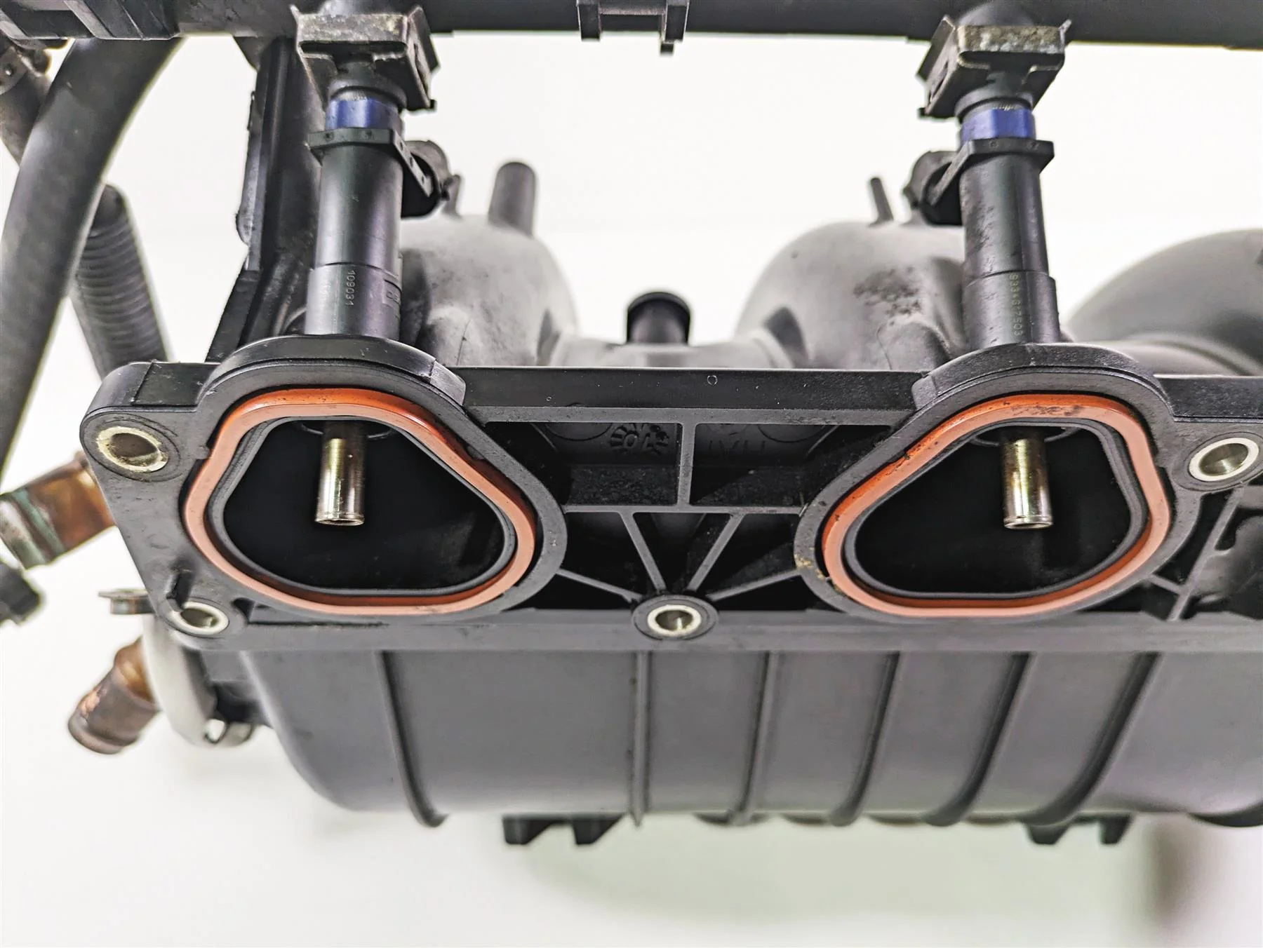 2010 Sea-Doo 4-Tec RXT 215 Intake Manifold Intercooler Injectors Set 420867955 - Image 8