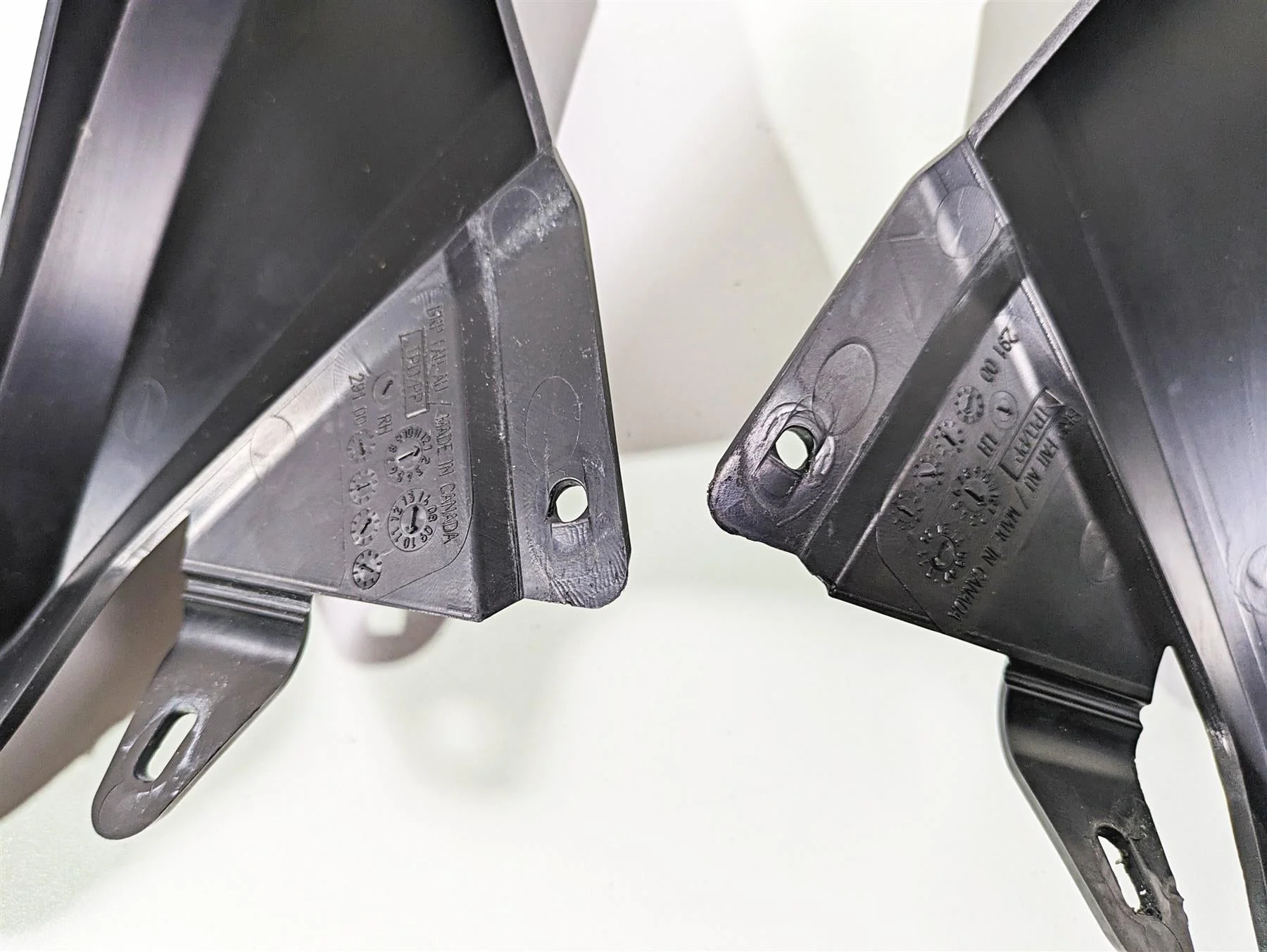 2010 Sea-Doo 4-Tec RXT 215 Left Right Small Side Infill Cover Set 291002596 - Image 12