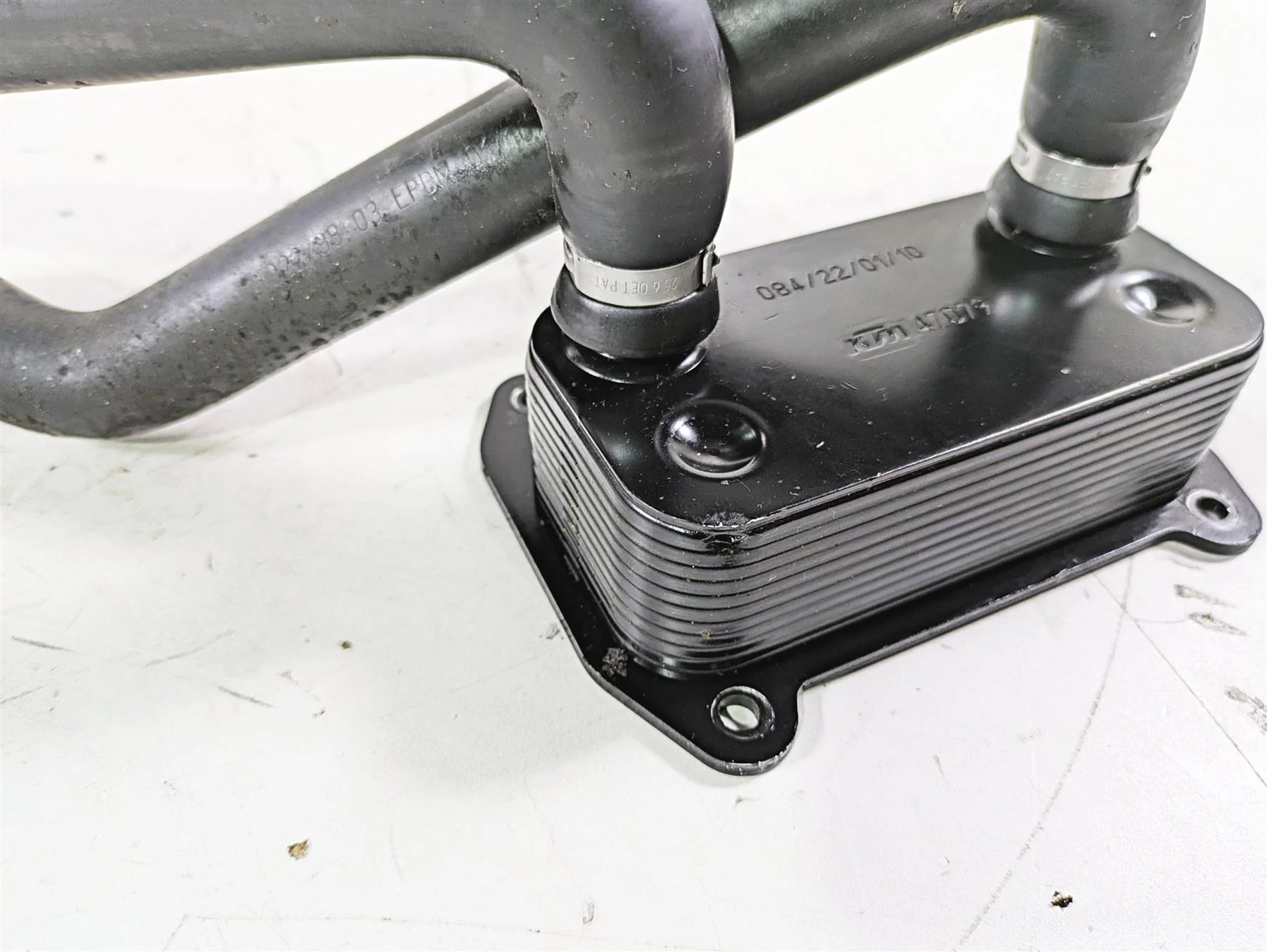 2010 Sea-Doo 4-Tec RXT 215 Oil Cooler Radiator Line Set 420888877 - Image 10