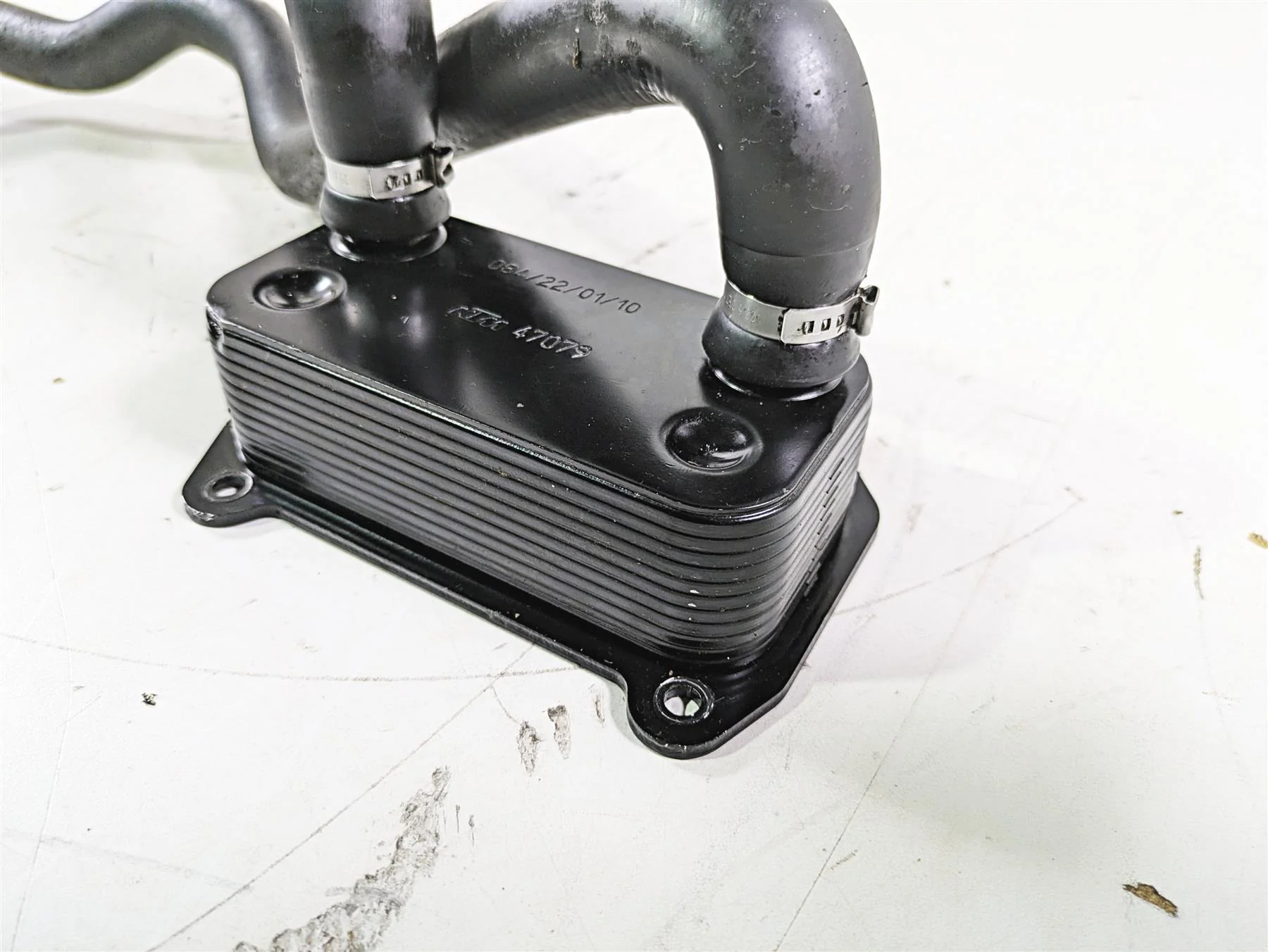 2010 Sea-Doo 4-Tec RXT 215 Oil Cooler Radiator Line Set 420888877 - Image 9