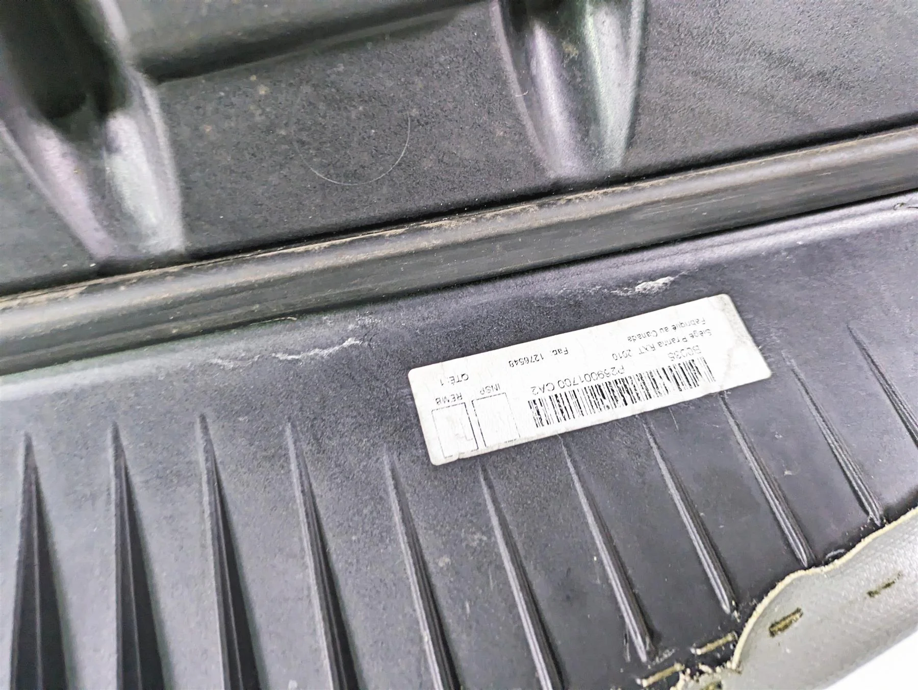 2010 Sea-Doo 4-Tec RXT 215 Seat Saddle -Tears 269001700 - Image 4