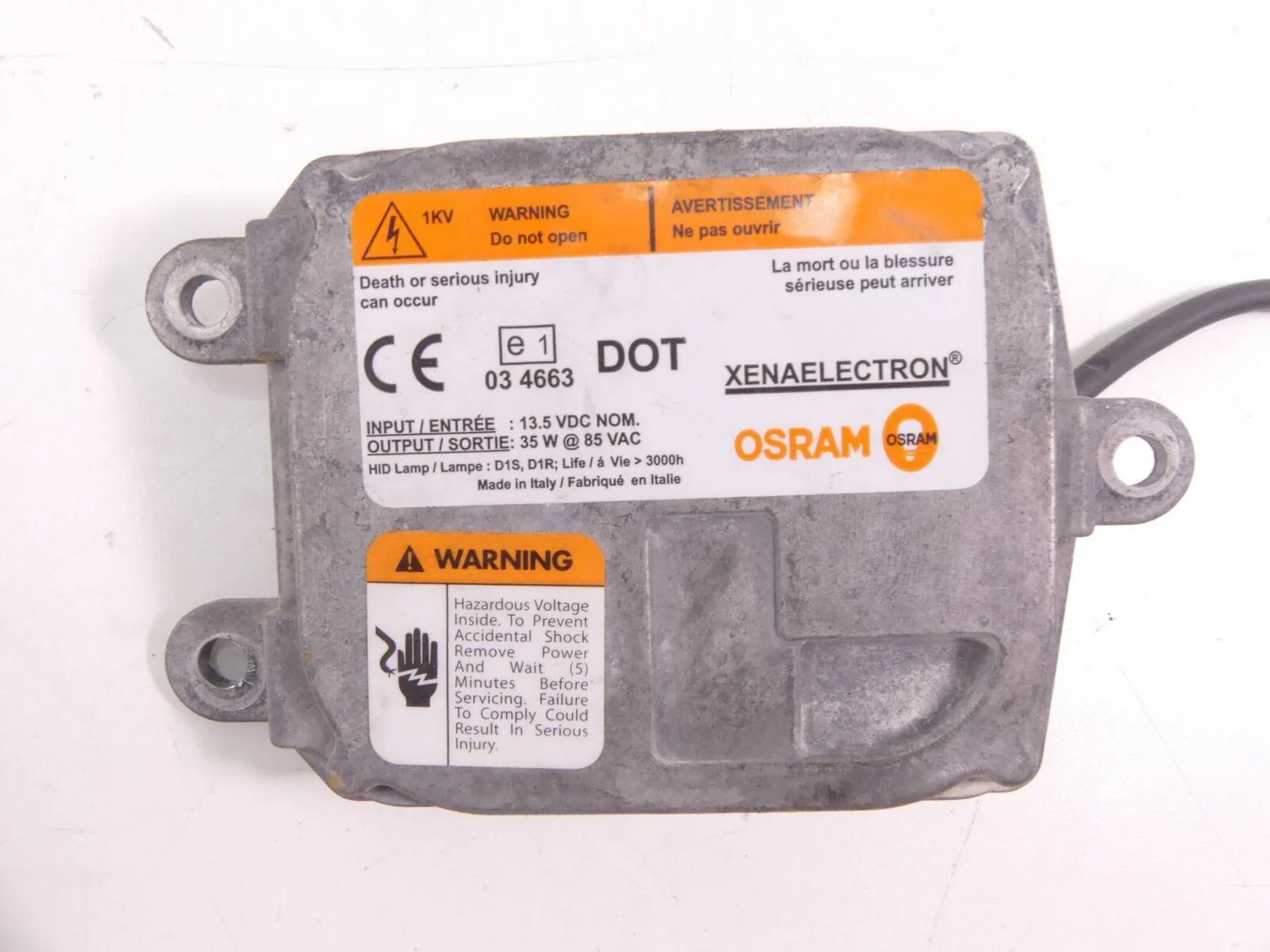 2010 Victory Vision Tour Osram Head Light Lamp Ballast Module Gen V 4011410 - Image 5
