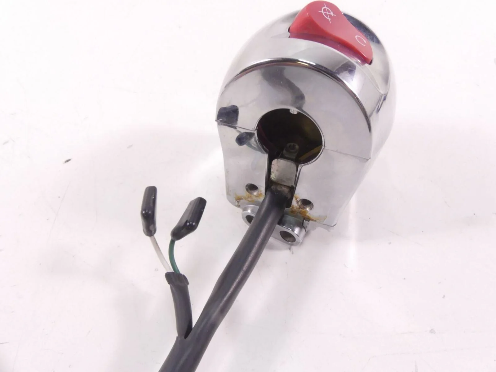 2010 Victory Vision Tour Right Hand Start Kill Chrome Control Switch 4011357 - Image 3